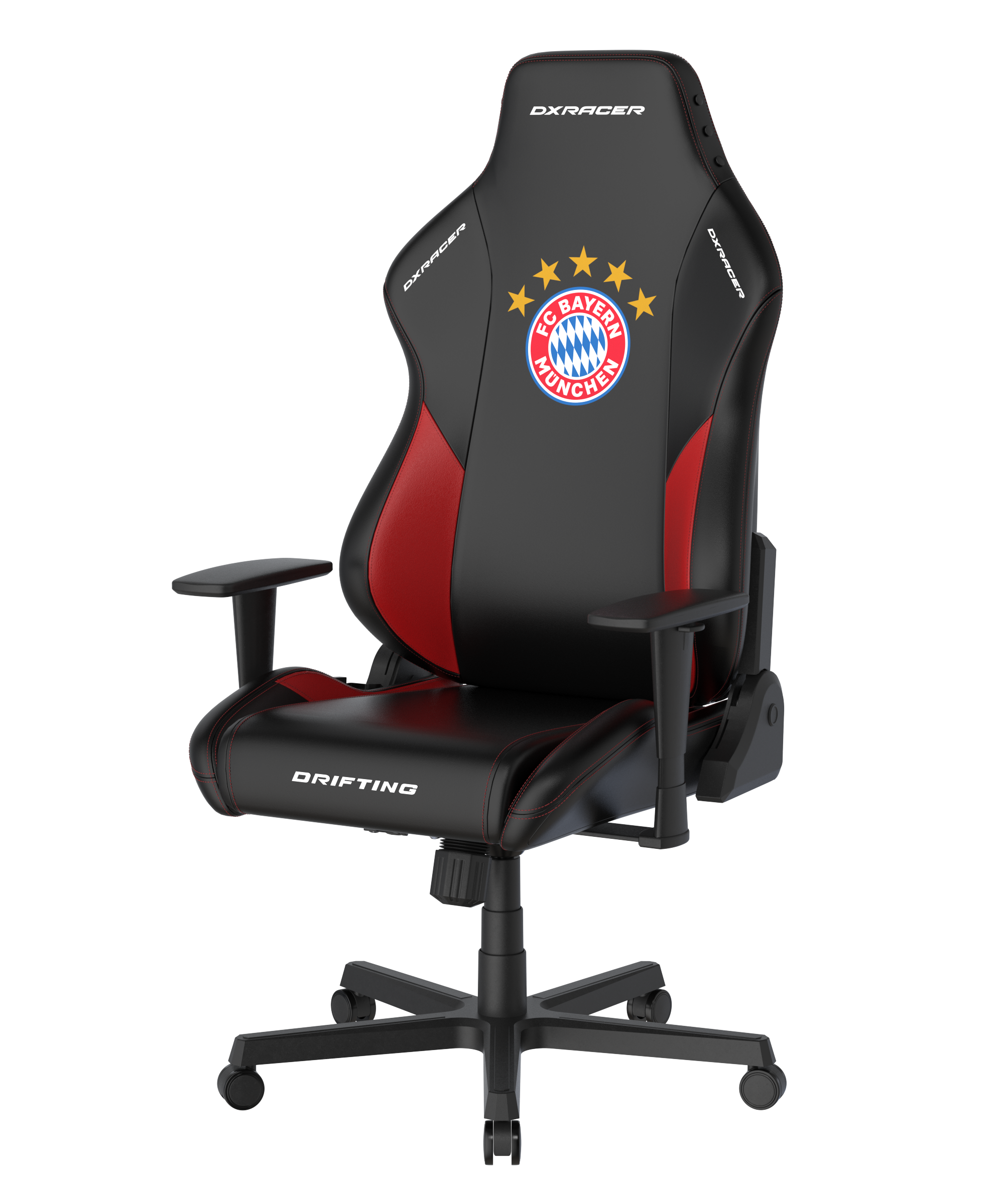 DXRacer Büro- & Gaming Stuhl, Drifting Serie, Kunstleder, FC Bayern