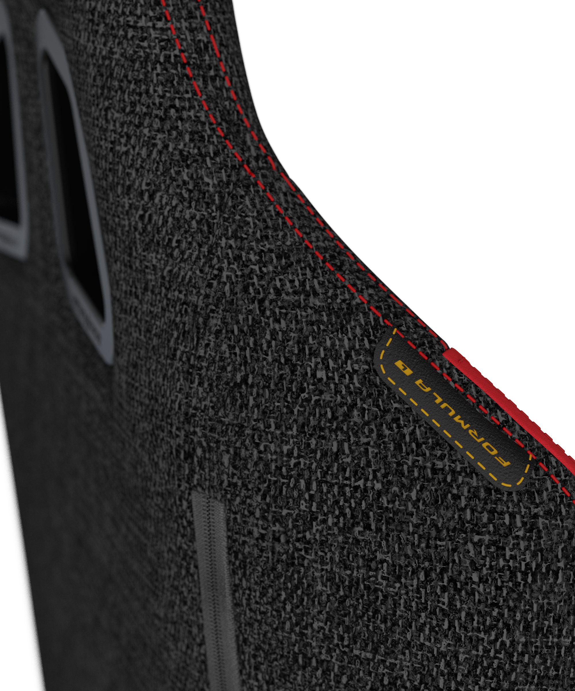DXRacer Büro- & Gaming Stuhl, FORMULA Serie, schwarz-rot, Stoffbezug, DXRacer 1