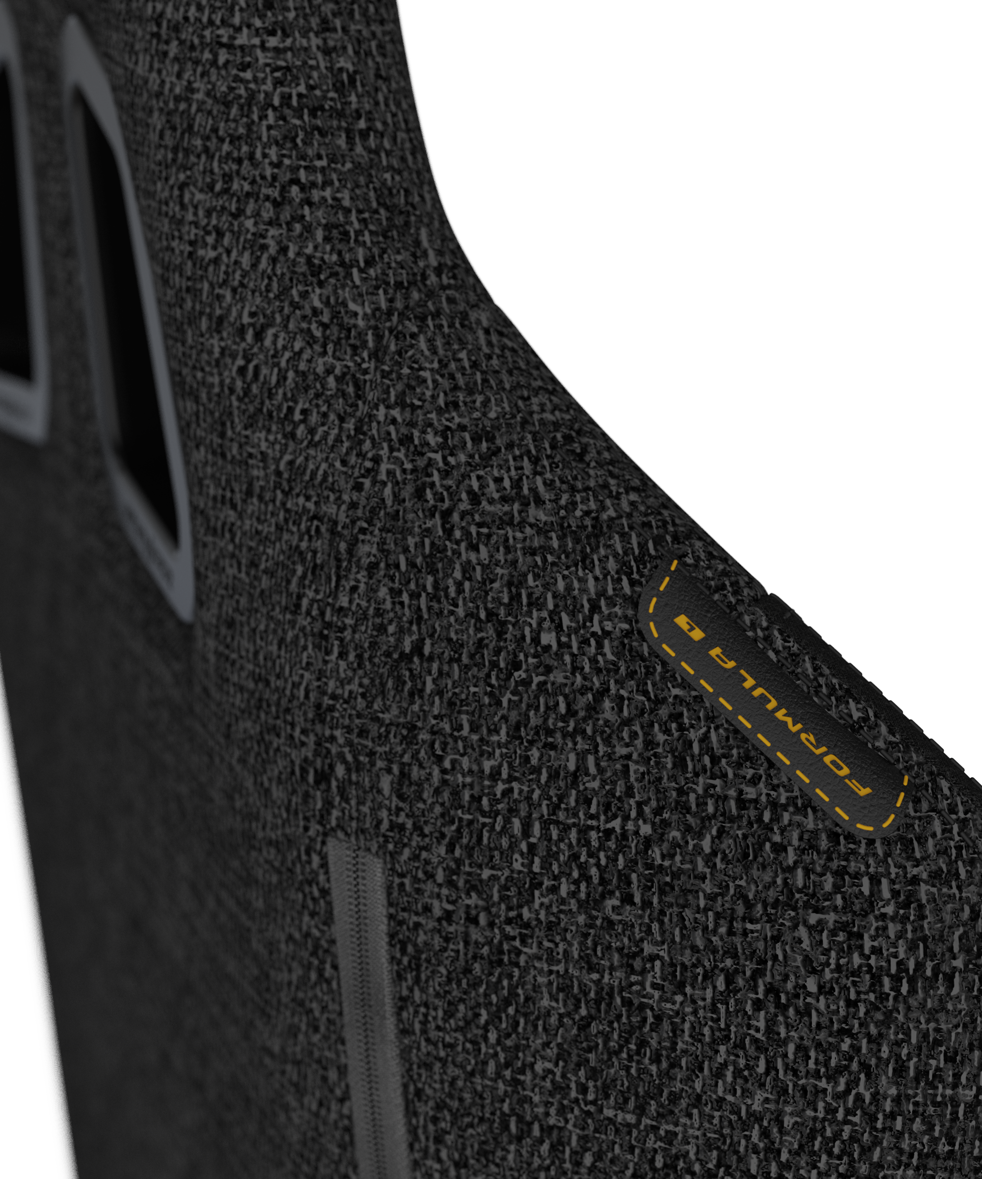 DXRacer Büro- & Gaming Stuhl, FORMULA Serie, schwarz, Stoffbezug