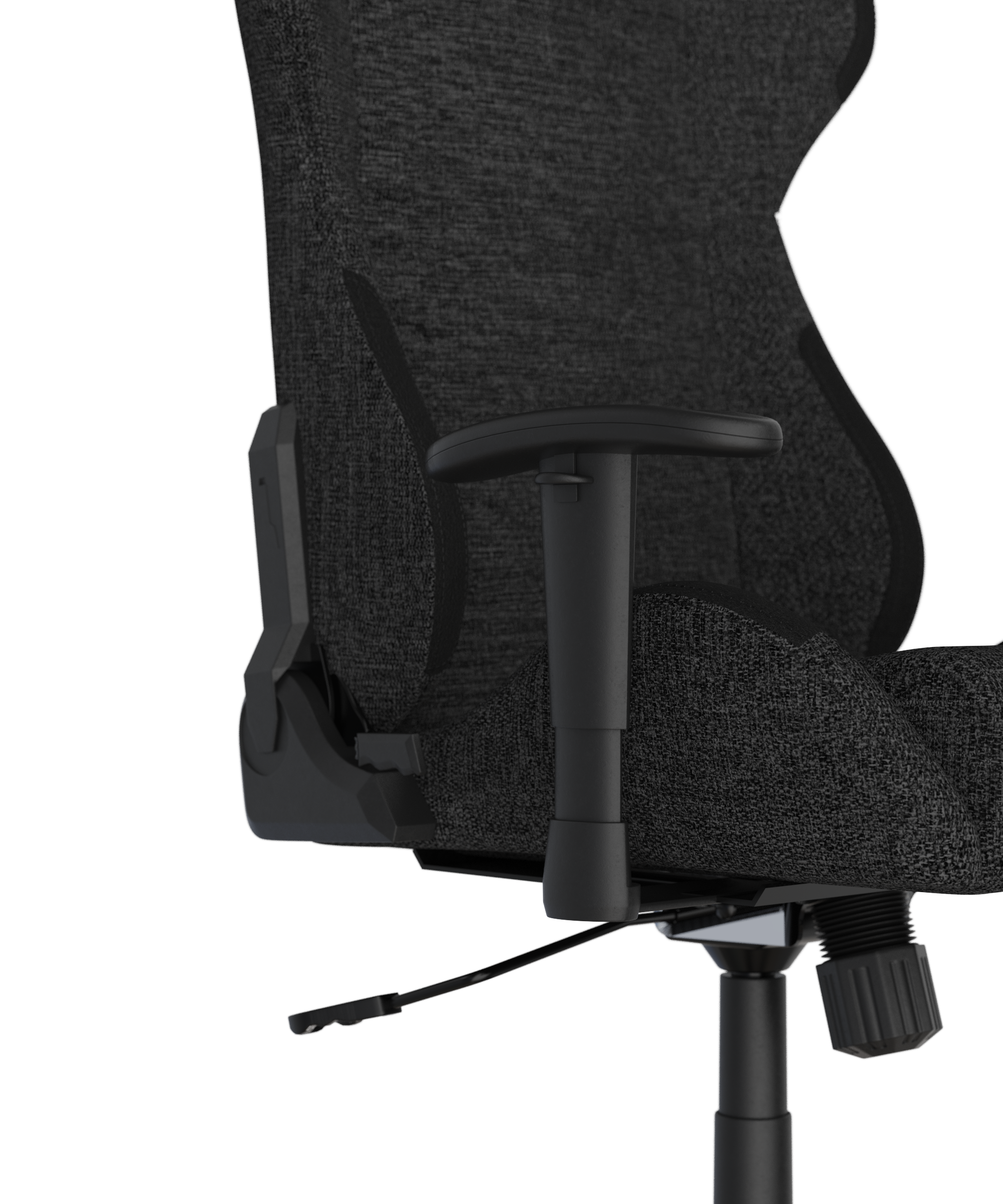 DXRacer Büro- & Gaming Stuhl, FORMULA Serie, schwarz, Stoffbezug