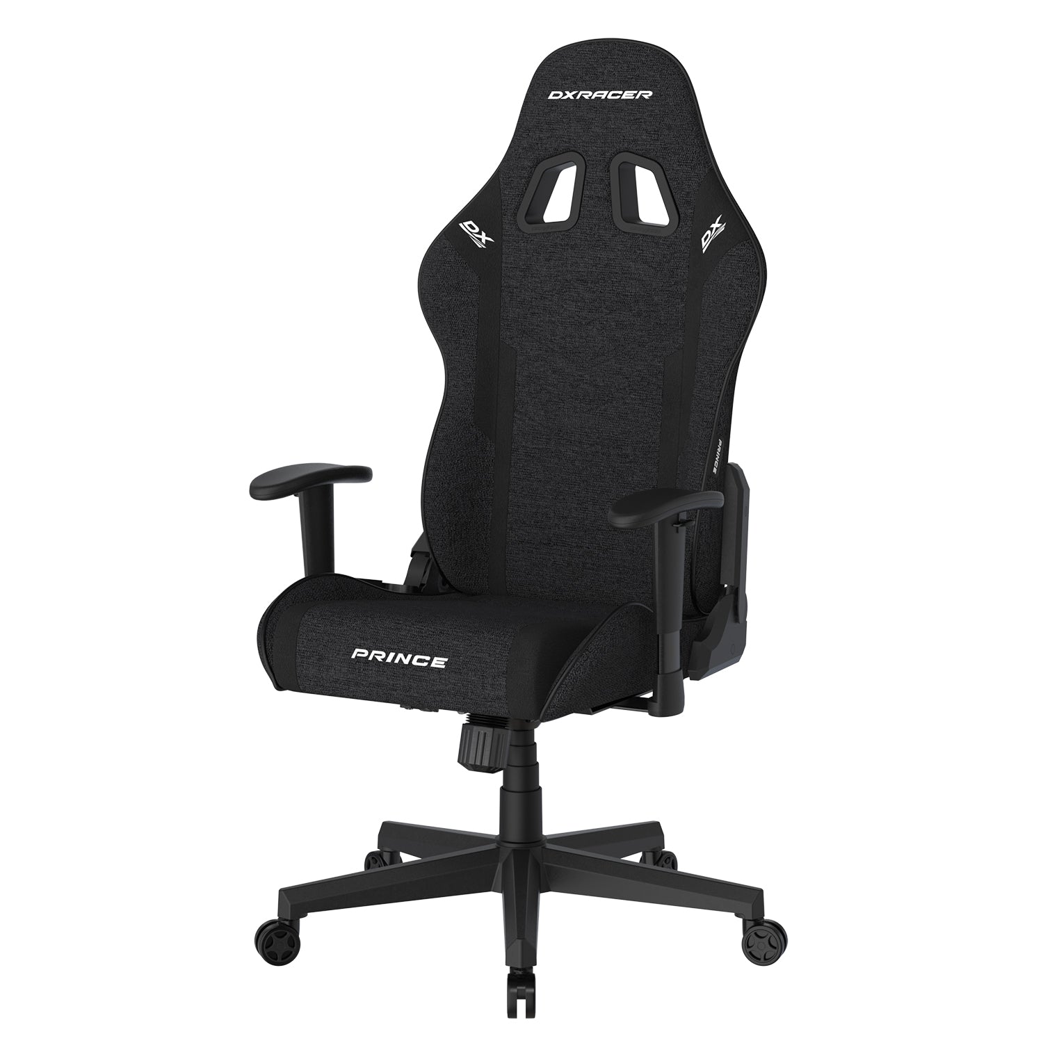 DXRacer Büro- & Gaming Stuhl, PRINCE Serie, schwarz, Stoff