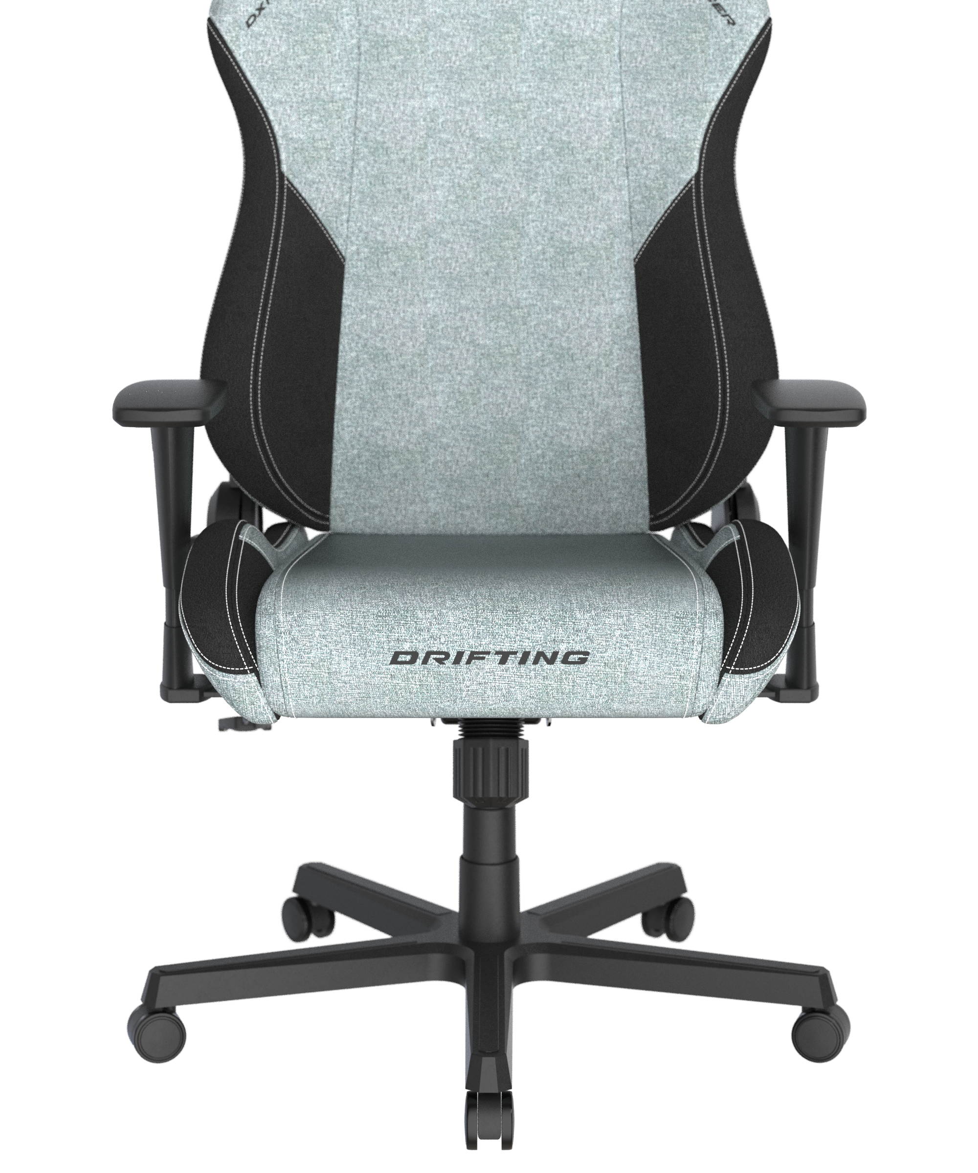 DXRacer Büro- & Gaming Stuhl, DRIFTING Serie, Stoffbezug, Cyan-Schwarz