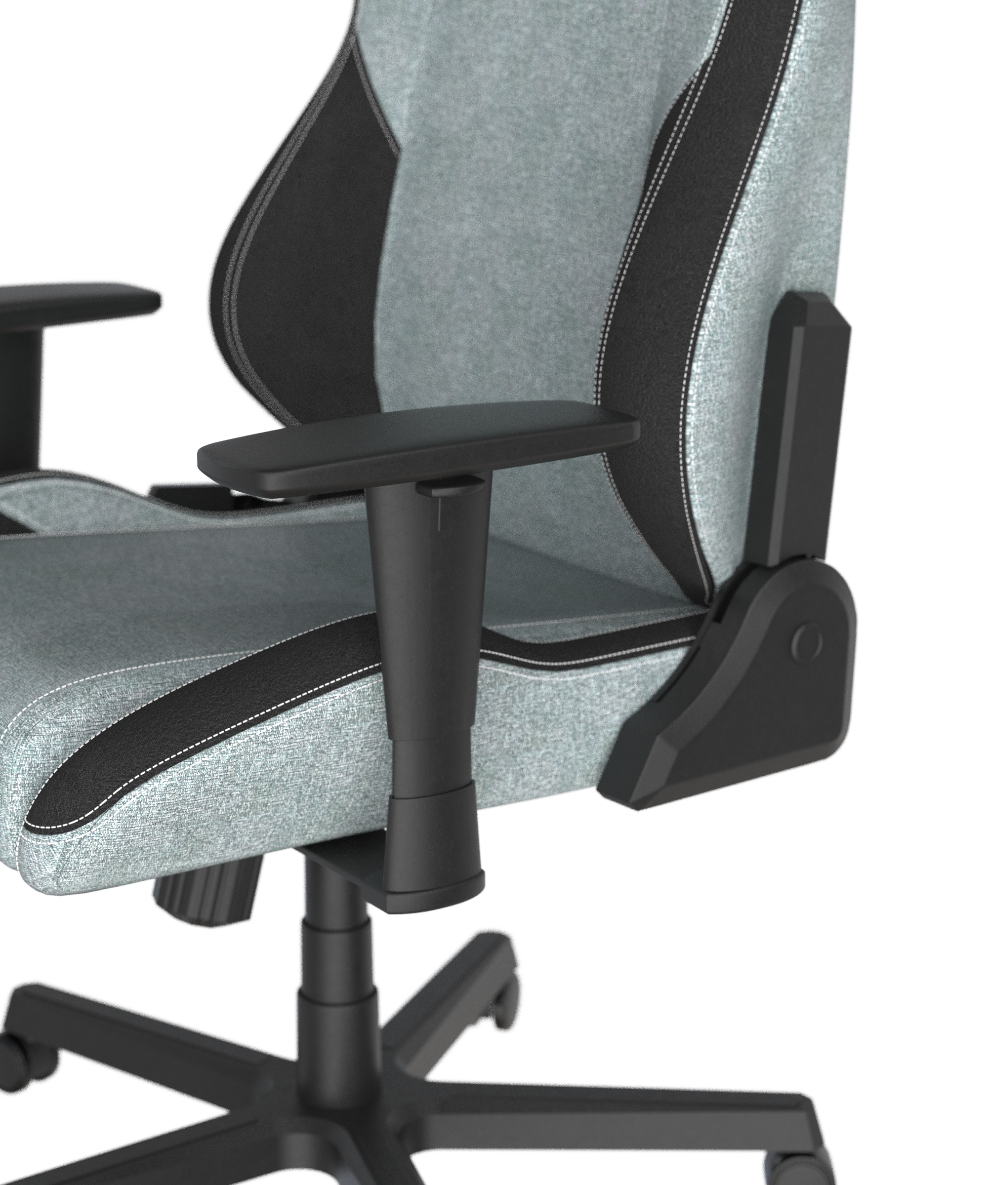 DXRacer Büro- & Gaming Stuhl, DRIFTING Serie, Stoffbezug, Cyan-Schwarz
