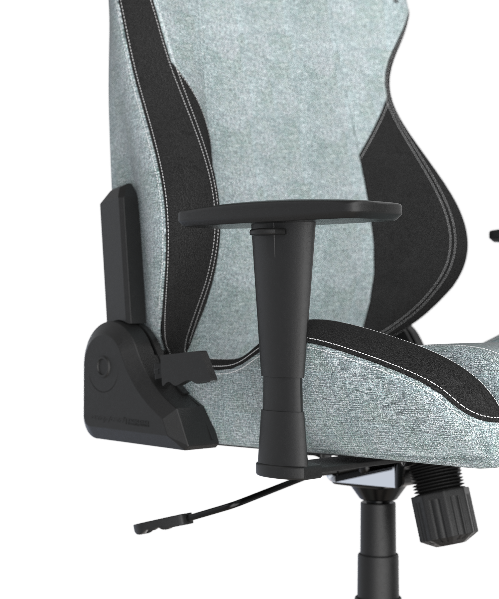 DXRacer Büro- & Gaming Stuhl, DRIFTING Serie, Stoffbezug, Cyan-Schwarz