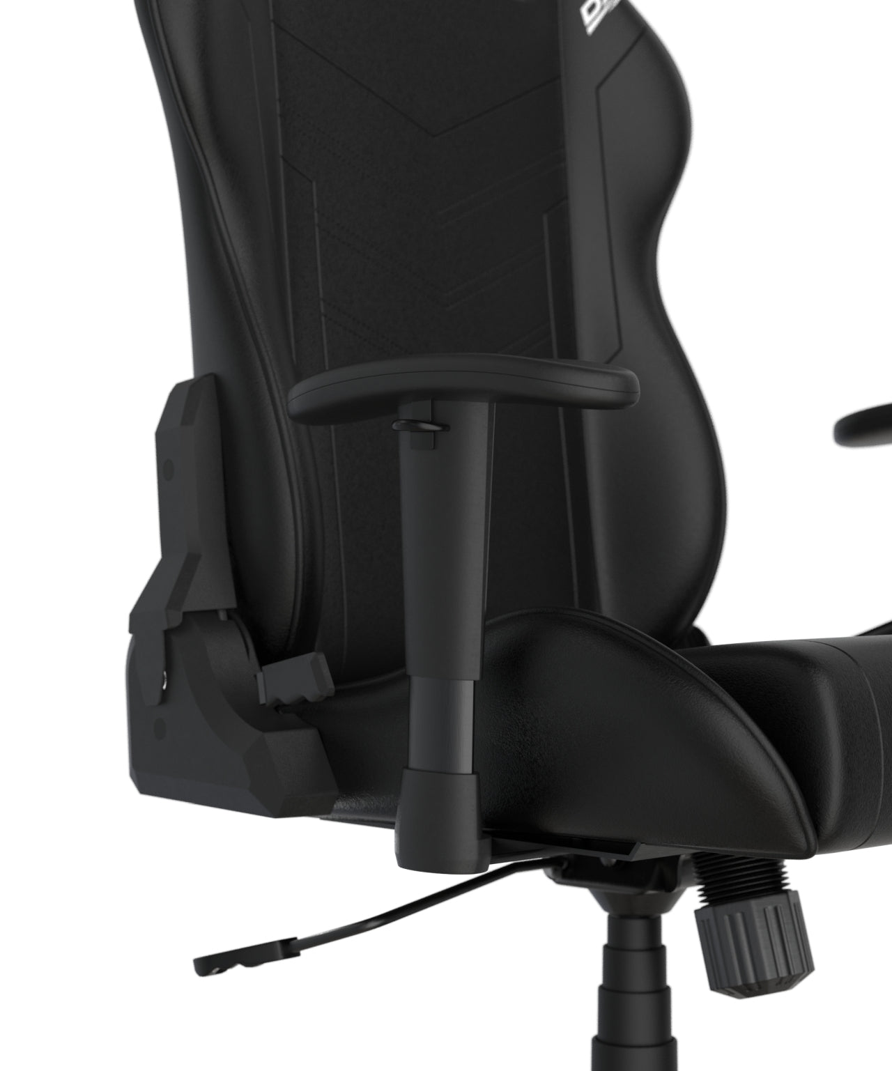 DXRacer Büro- & Gaming Stuhl, PRINCE Serie, schwarz, Kunstleder