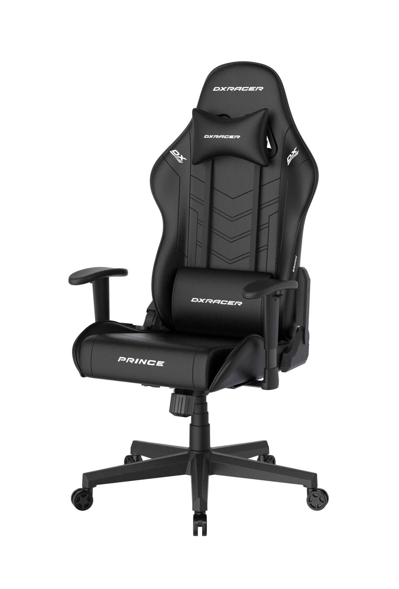 DXRacer Büro- & Gaming Stuhl, PRINCE Serie, schwarz, Kunstleder