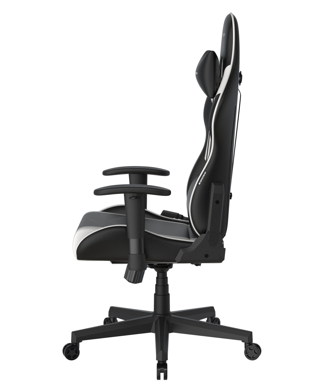 DXRacer Büro- & Gaming Stuhl, PRINCE Serie, schwarz-weiss