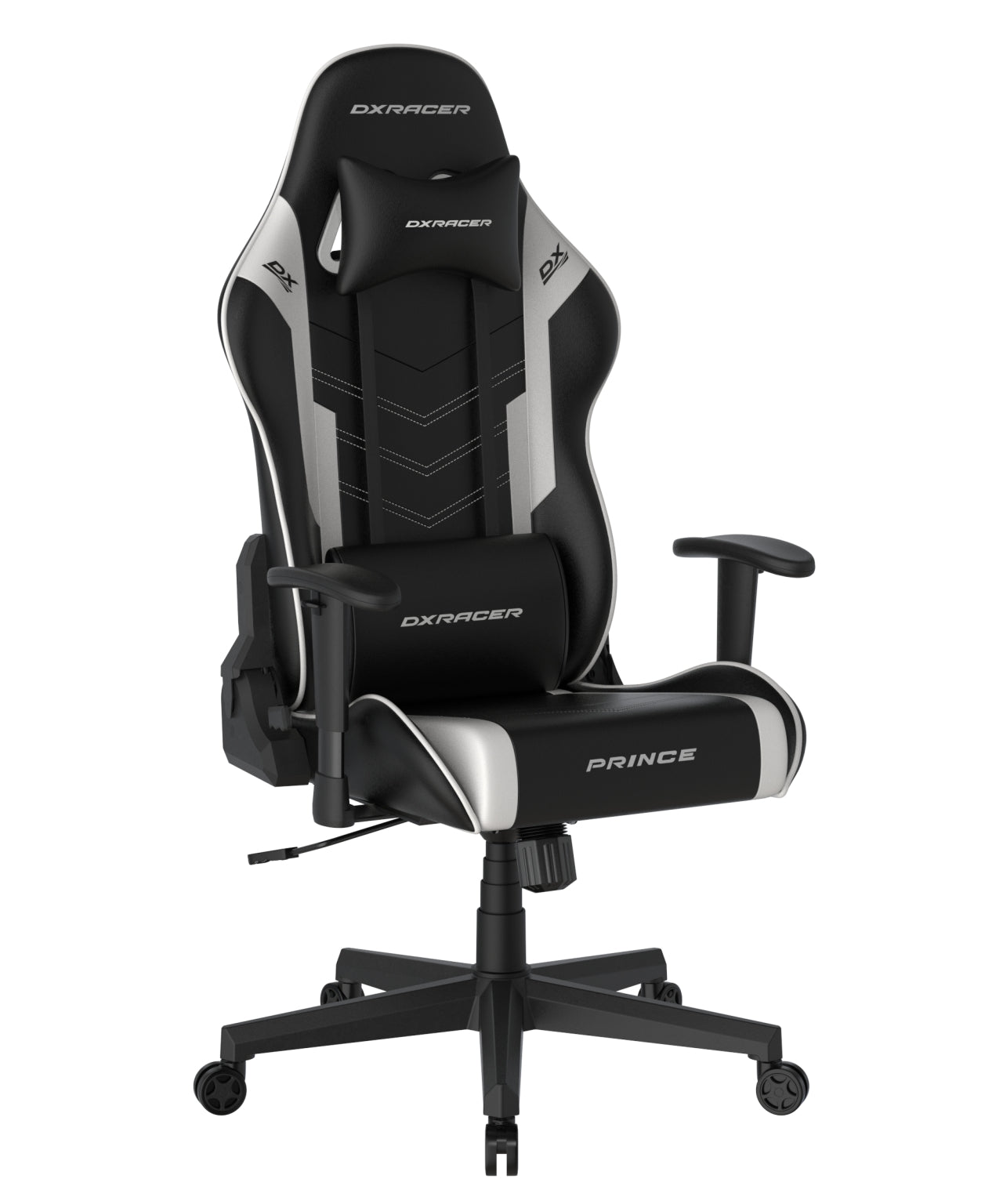 DXRacer Büro- & Gaming Stuhl, PRINCE Serie, schwarz-weiss