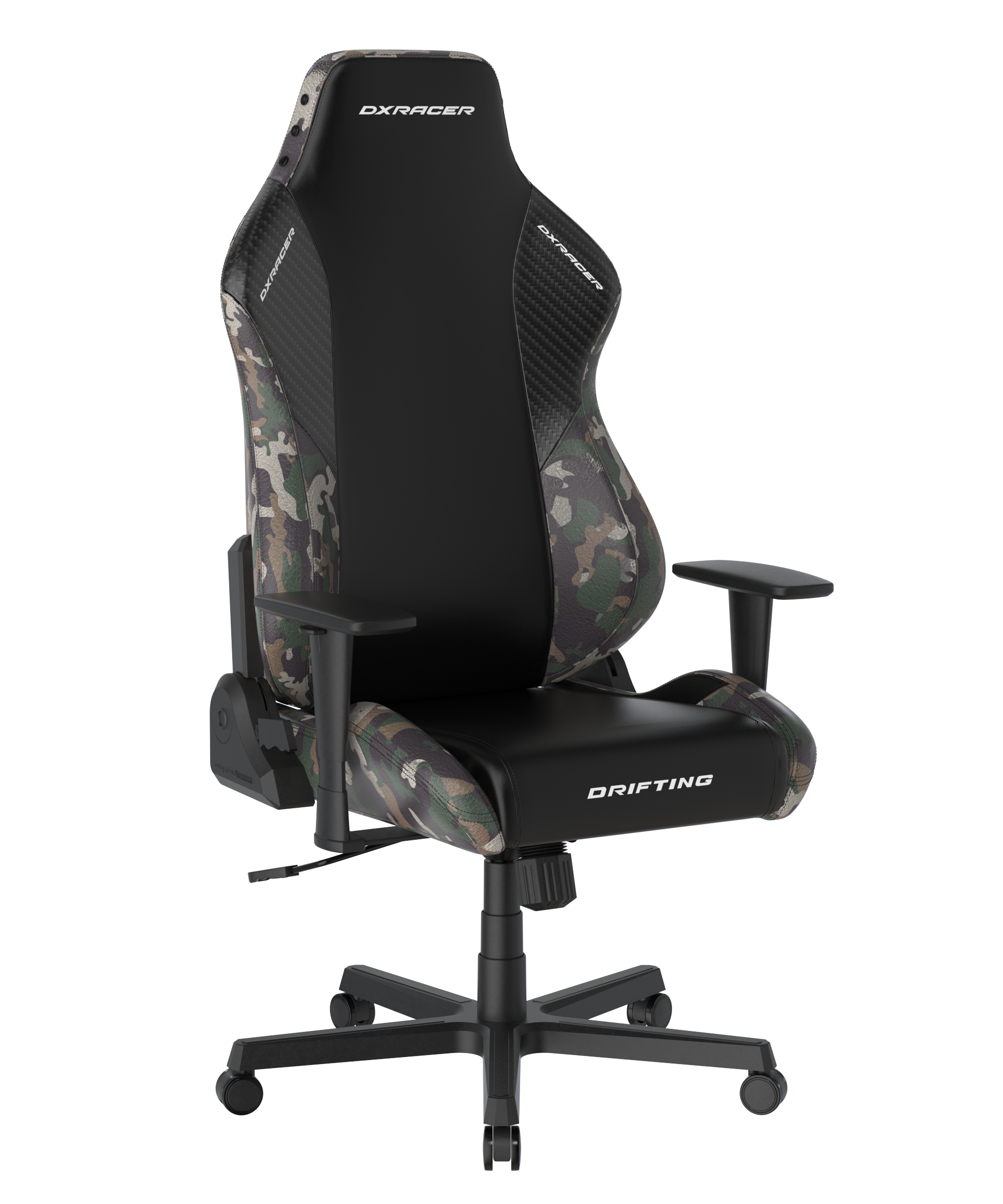 DXRacer Büro- & Gaming Stuhl, Drifting Serie, Kunstleder, Camouflage