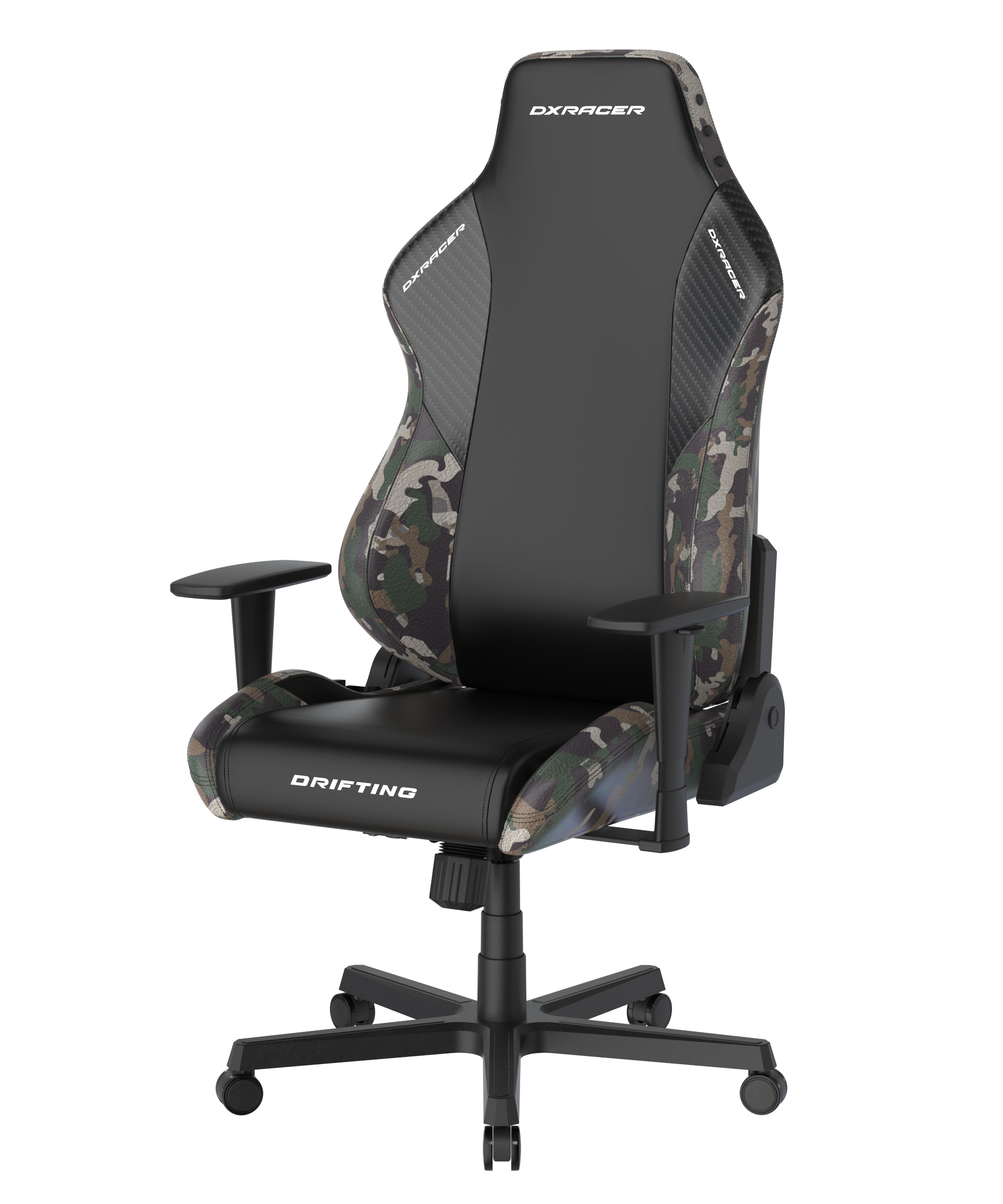 DXRacer Büro- & Gaming Stuhl, Drifting Serie, Kunstleder, Camouflage