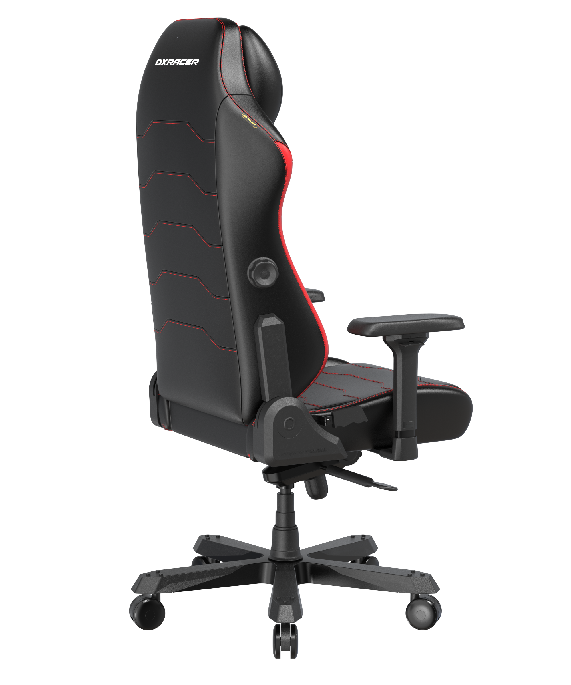 DXRacer Büro- & Gaming Stuhl, MASTER Serie, Schwarz-Rot, Kunstleder