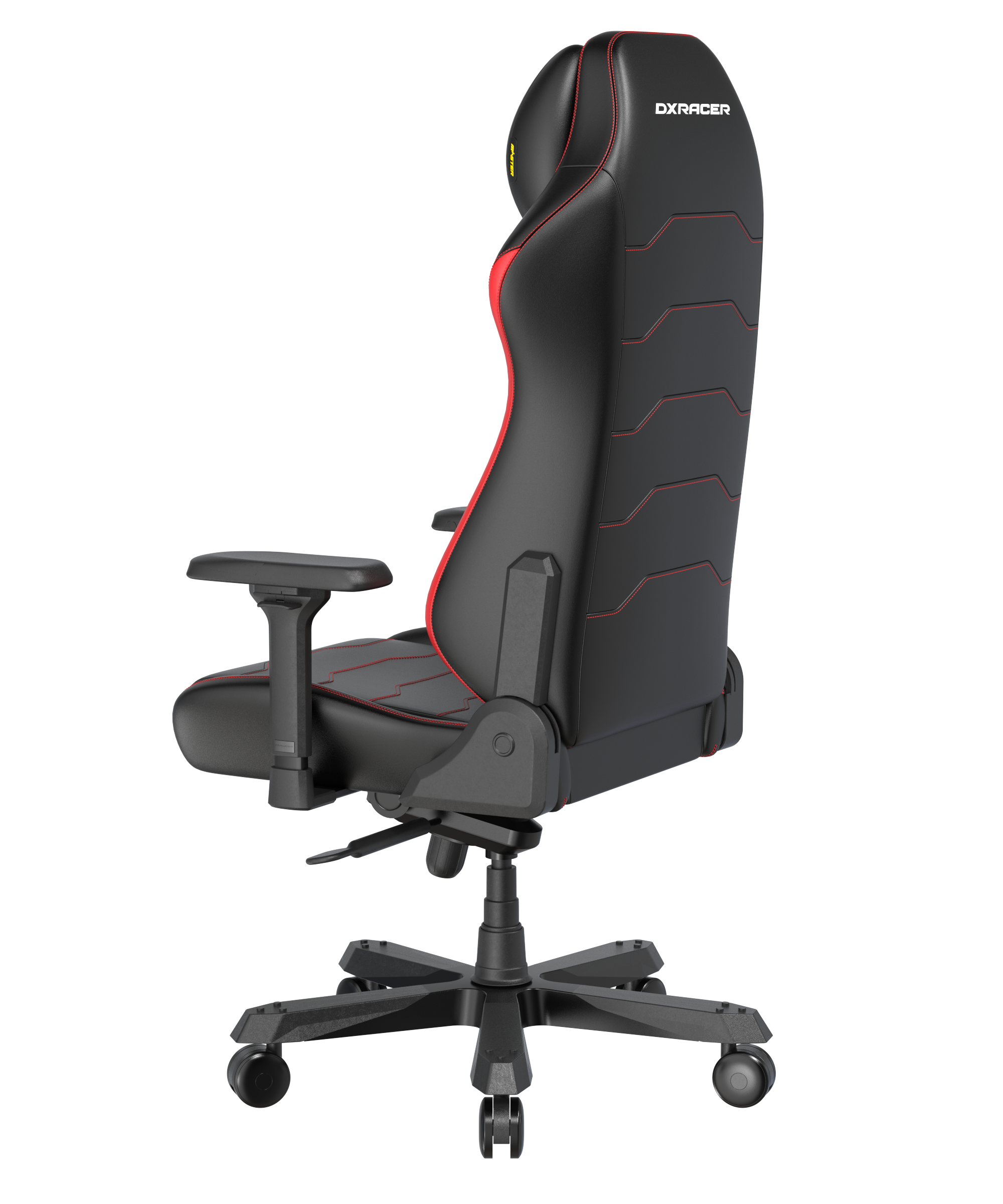 DXRacer Büro- & Gaming Stuhl, MASTER Serie, Schwarz-Rot, Kunstleder