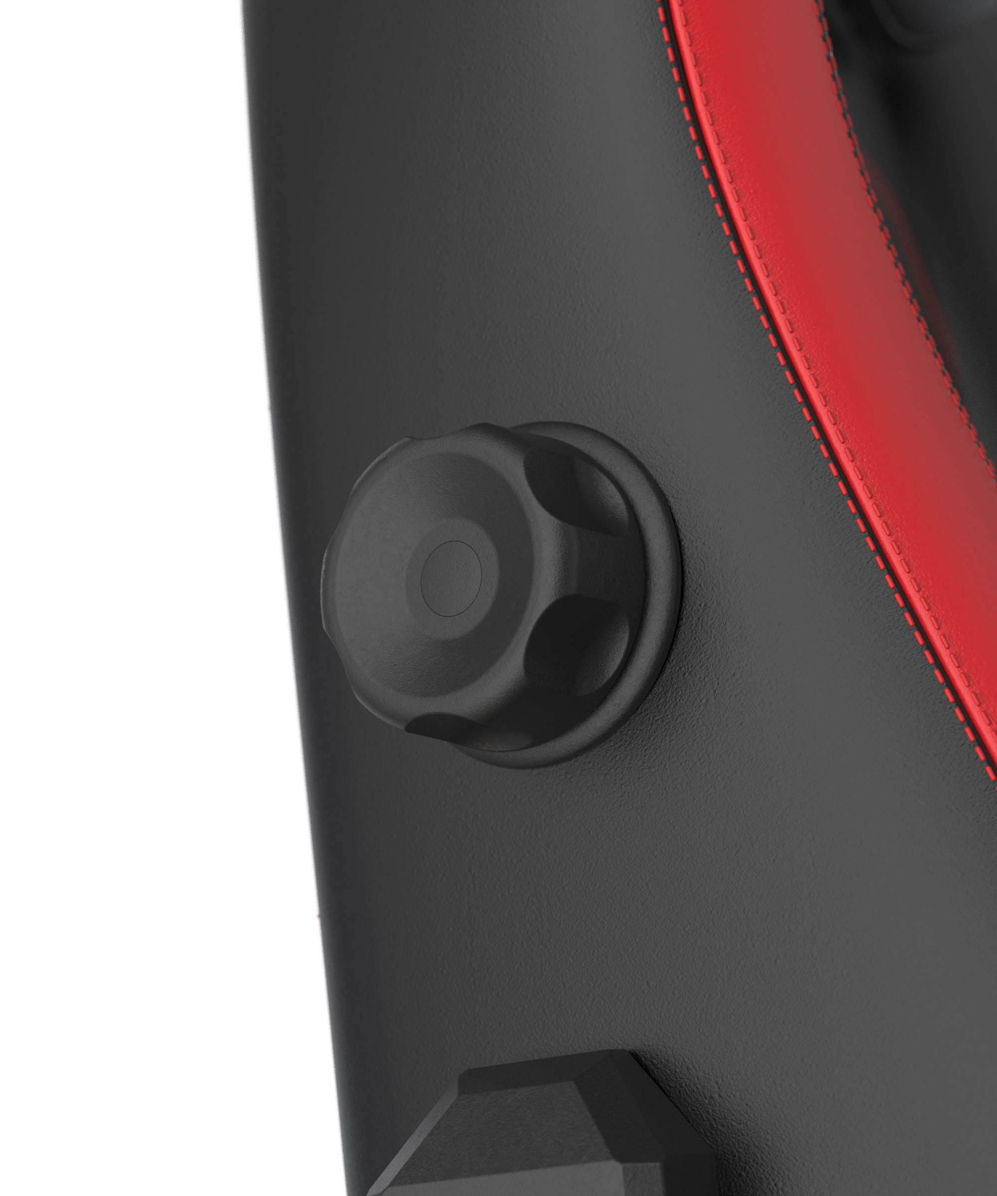 DXRacer Büro- & Gaming Stuhl, MASTER Serie, Schwarz-Rot, Kunstleder