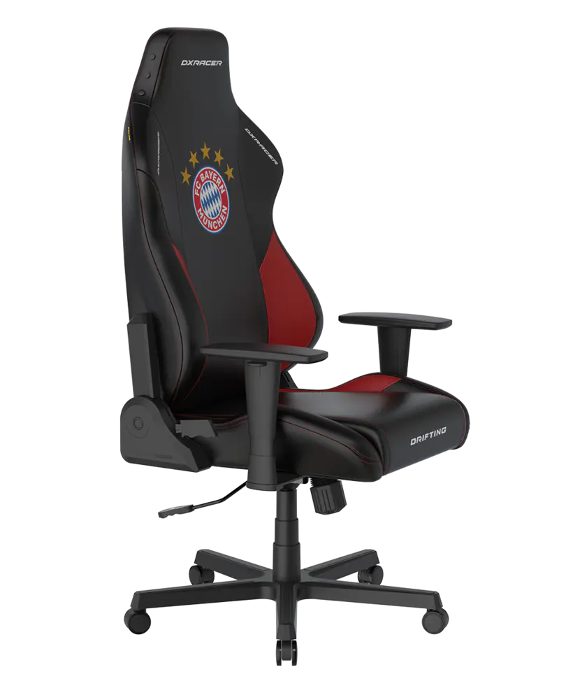 DXRacer Büro- & Gaming Stuhl, Drifting Serie, Kunstleder, FC Bayern