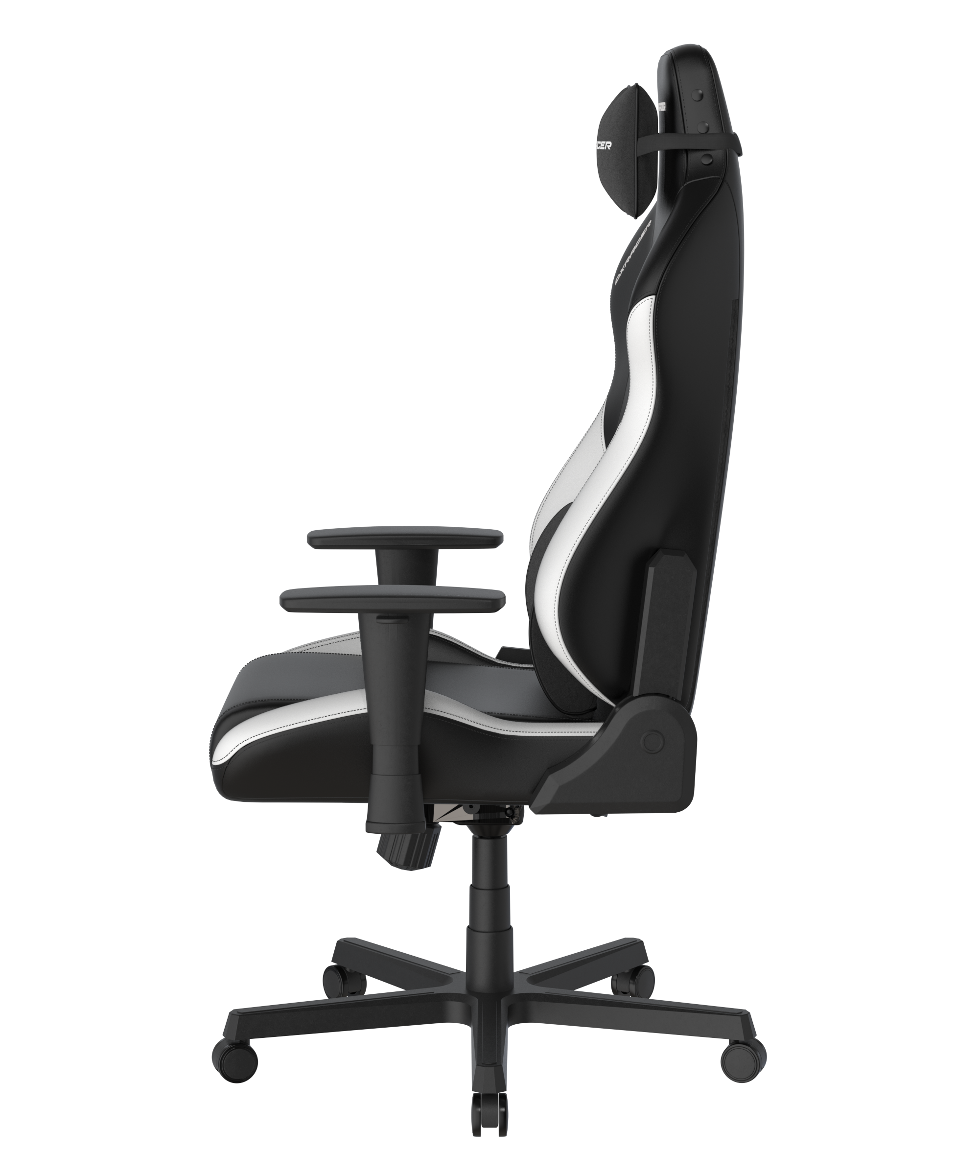 DXRacer Büro- & Gaming Stuhl, Drifting Serie XL, Kunstleder, Schwarz-weiß, B-Ware