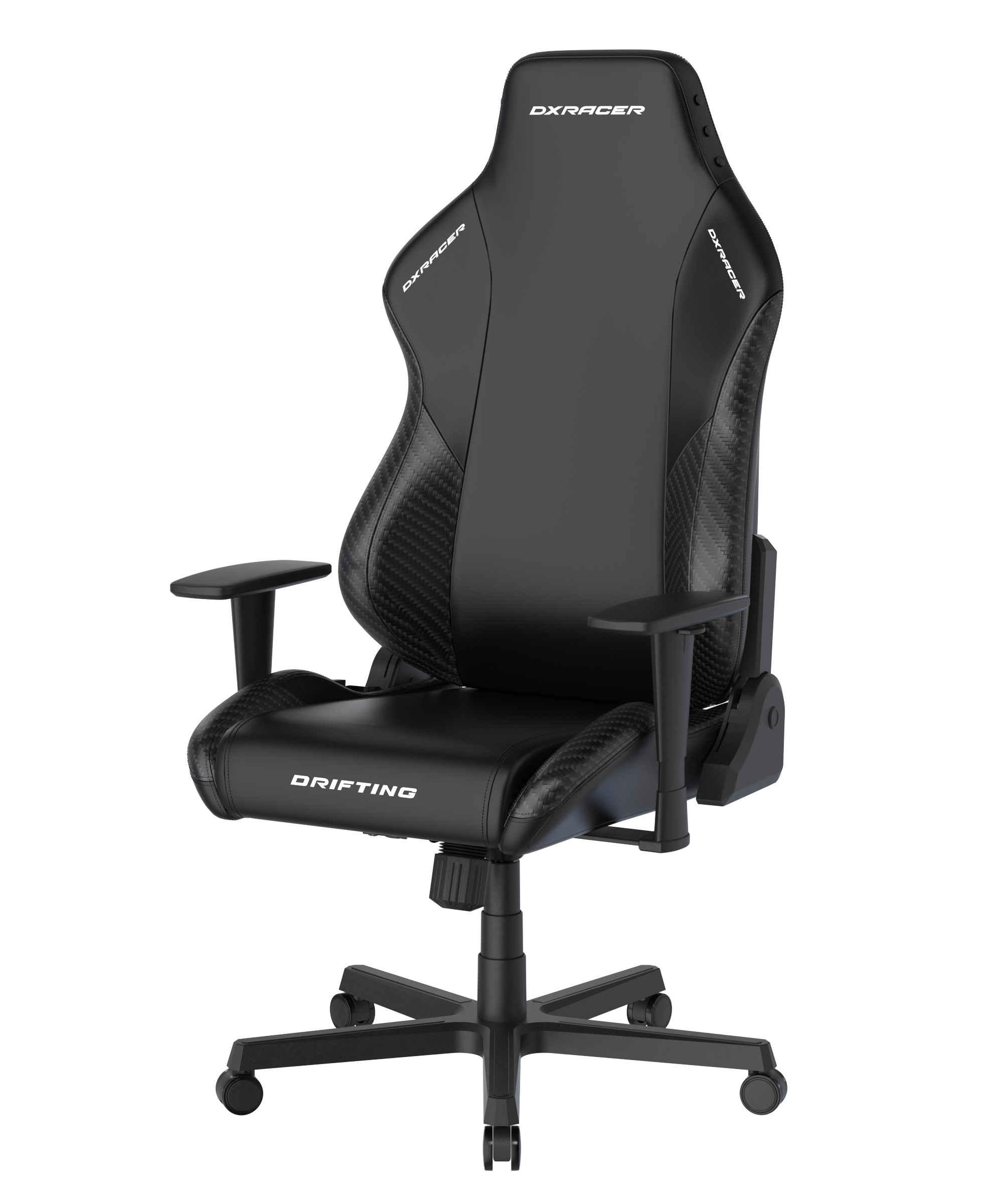 DXRacer Büro- & Gaming Stuhl, Drifting Serie XL, Kunstleder, Schwarz, B-Ware