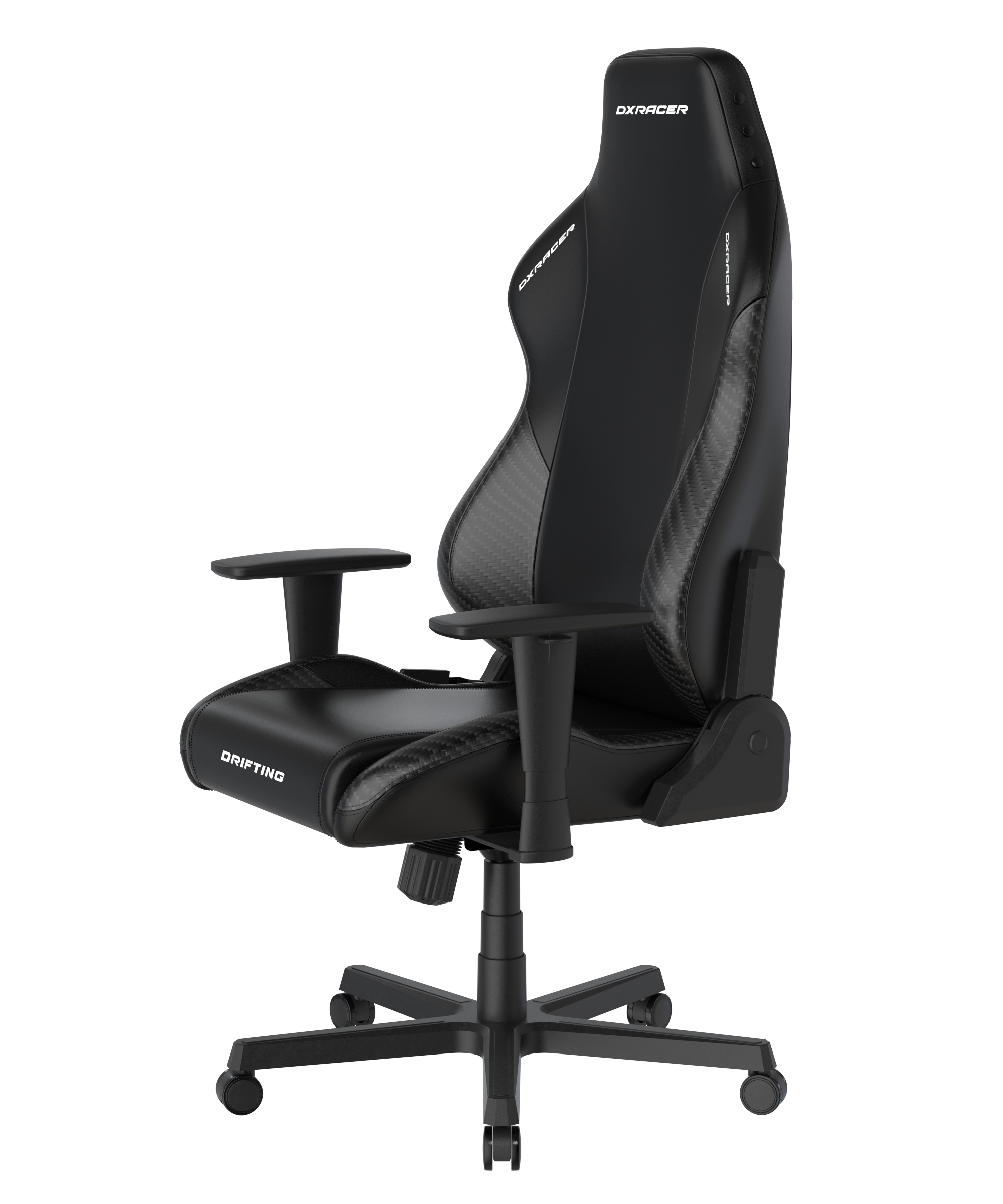 DXRacer Büro- & Gaming Stuhl, Drifting Serie XL, Kunstleder, Schwarz, B-Ware
