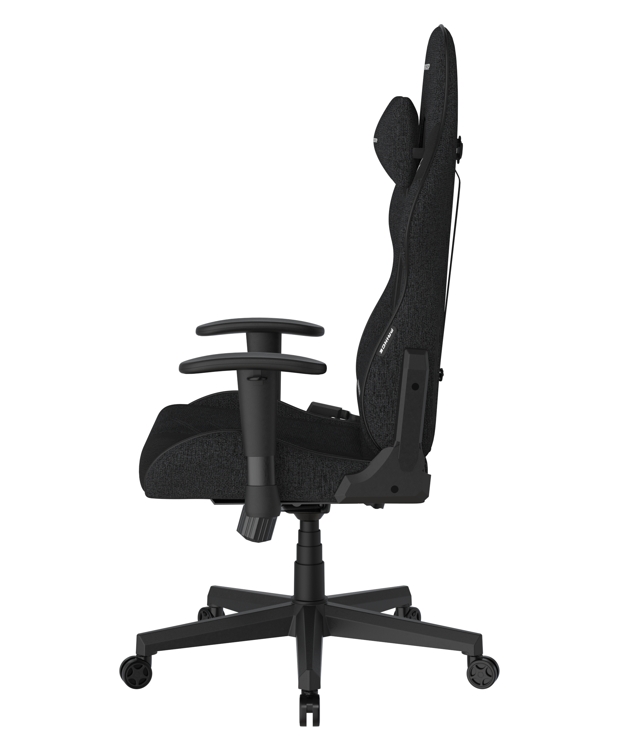DXRacer Büro- & Gaming Stuhl, PRINCE Serie, schwarz, Stoff
