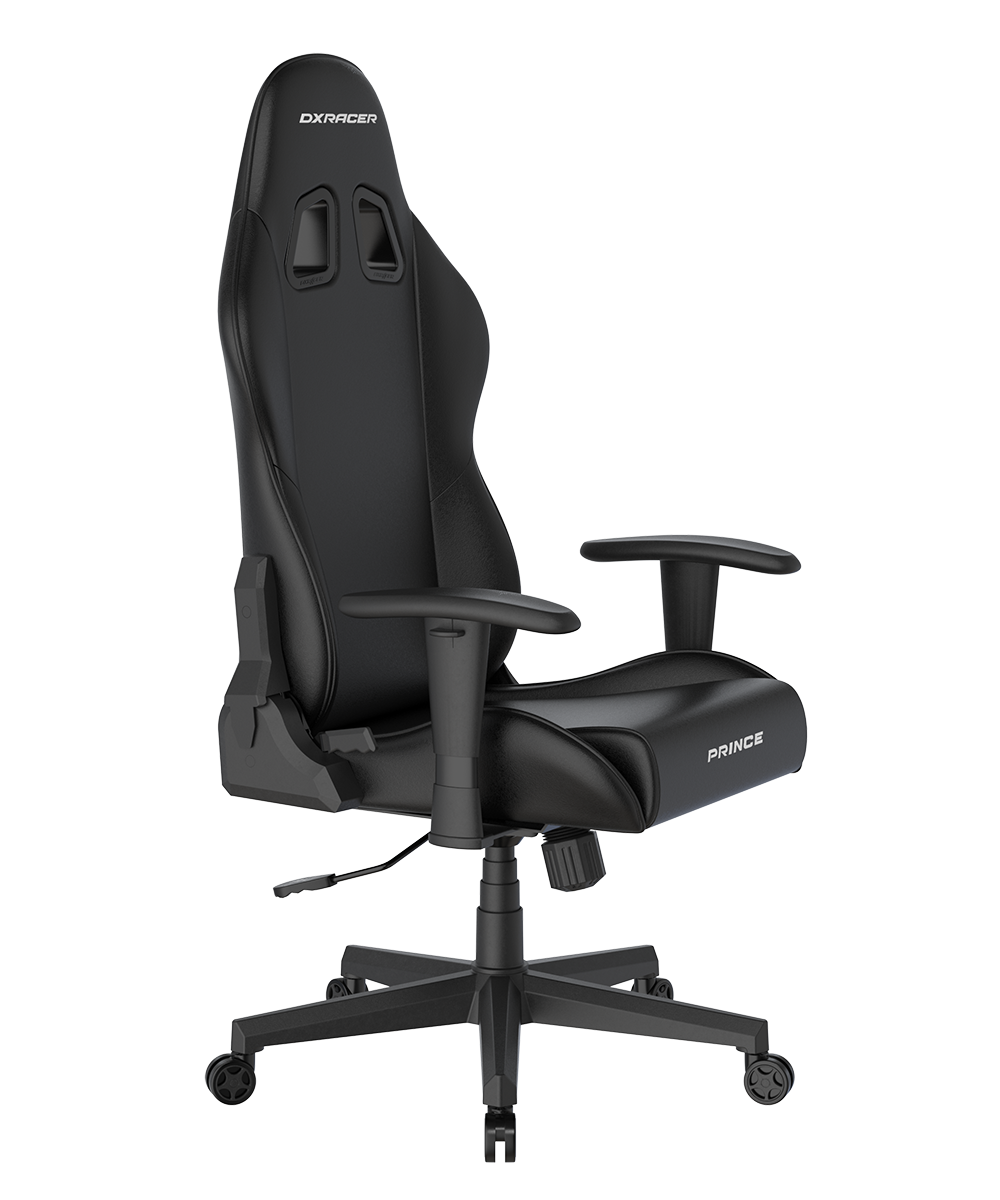 DXRacer Büro- & Gaming Stuhl, PRINCE Serie, Kunstleder, schwarz