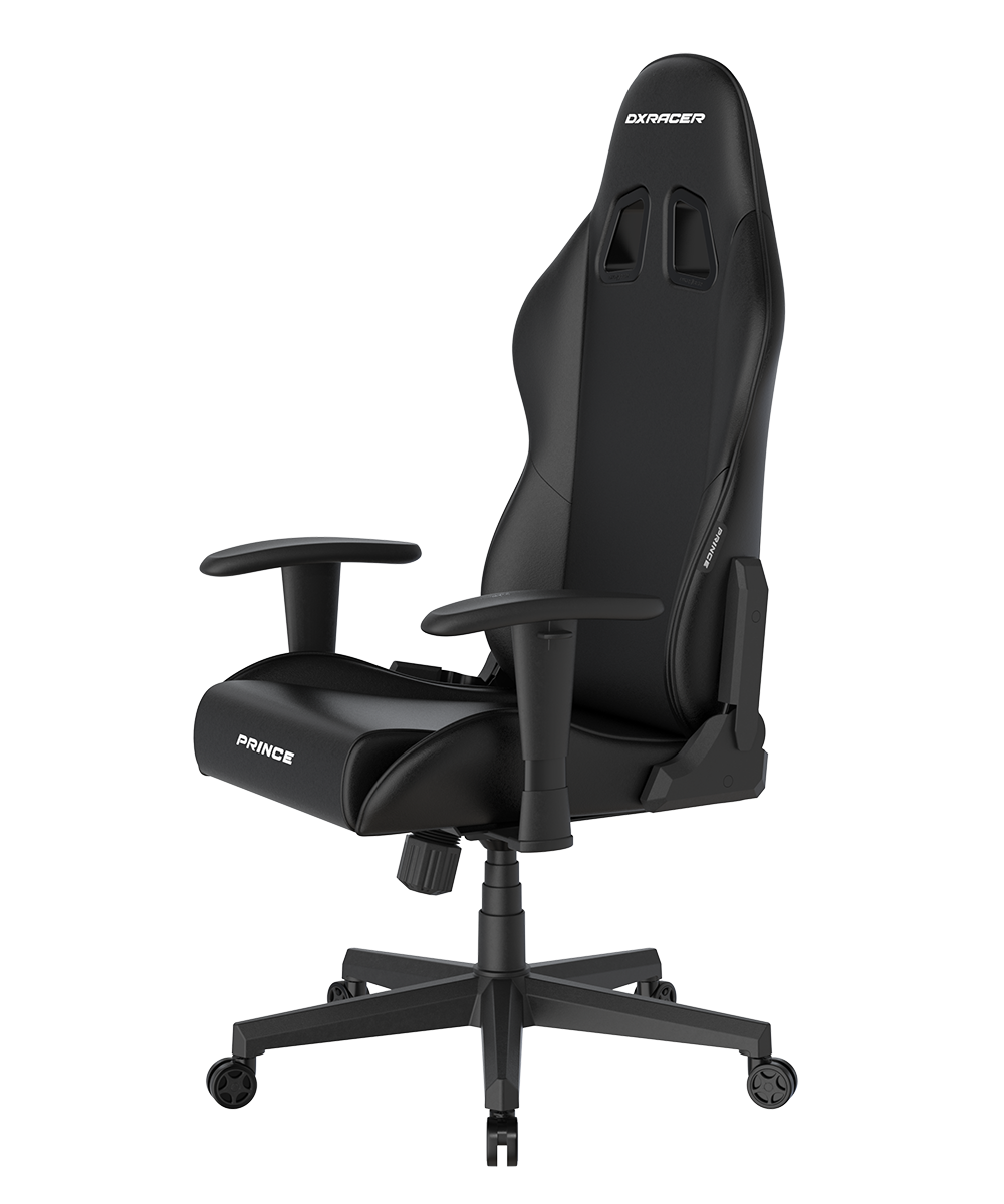 DXRacer Büro- & Gaming Stuhl, PRINCE Serie, Kunstleder, schwarz