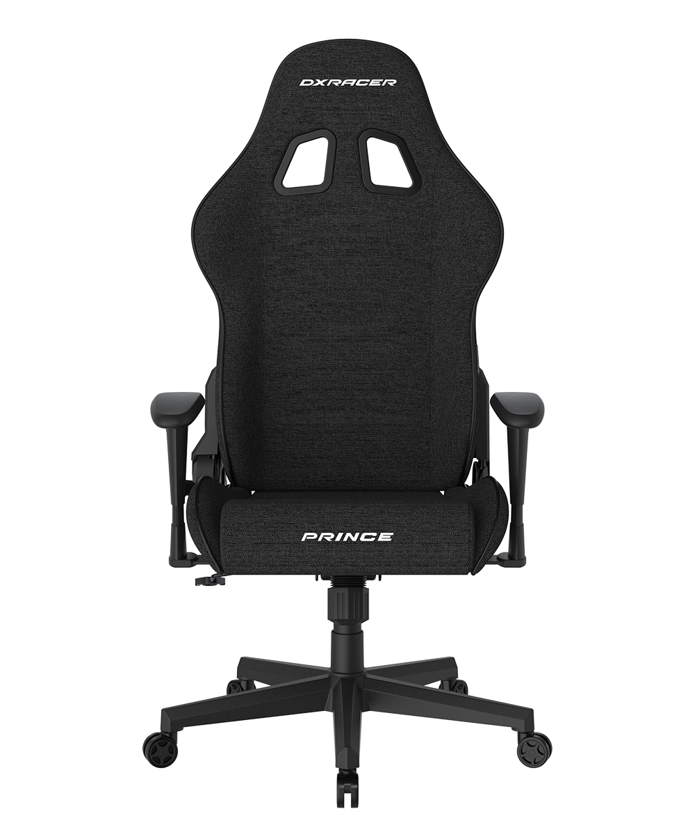 DXRacer Büro- & Gaming Stuhl, PRINCE Serie, wasserabweisender Stoff, schwarz