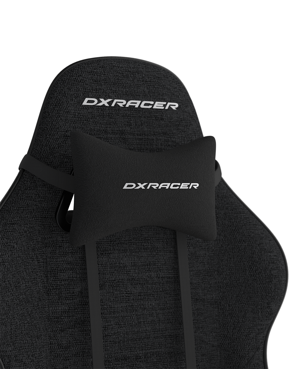 DXRacer Büro- & Gaming Stuhl, PRINCE Serie, wasserabweisender Stoff, schwarz