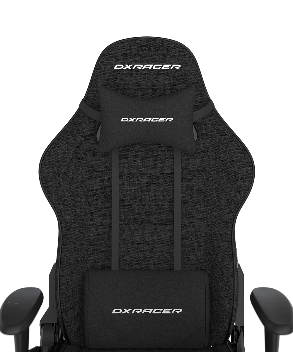 DXRacer Büro- & Gaming Stuhl, PRINCE Serie, wasserabweisender Stoff, schwarz