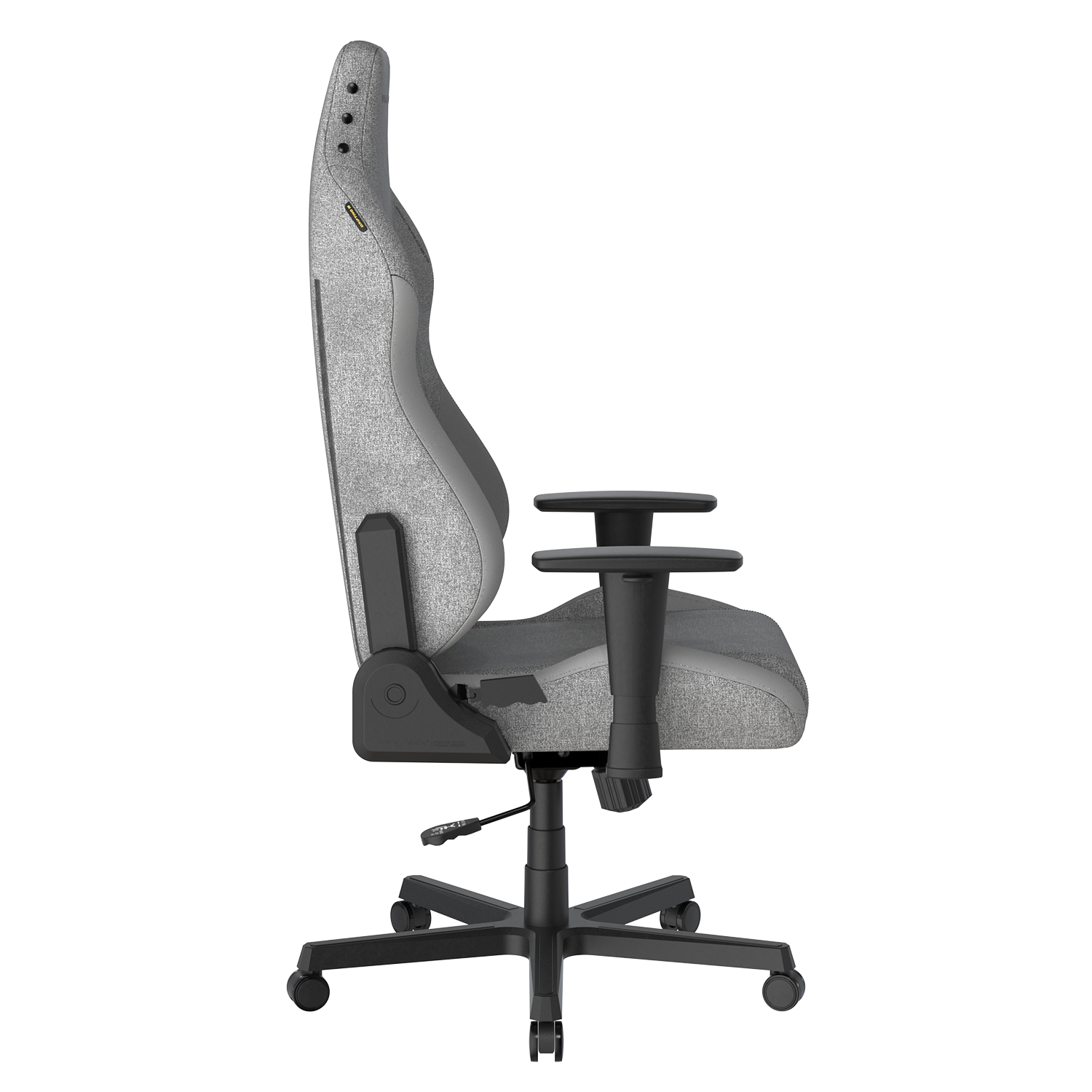 DXRacer Büro- & Gaming Stuhl, DRIFTING Serie, Grau, Stoffbezug + Nubukimitat
