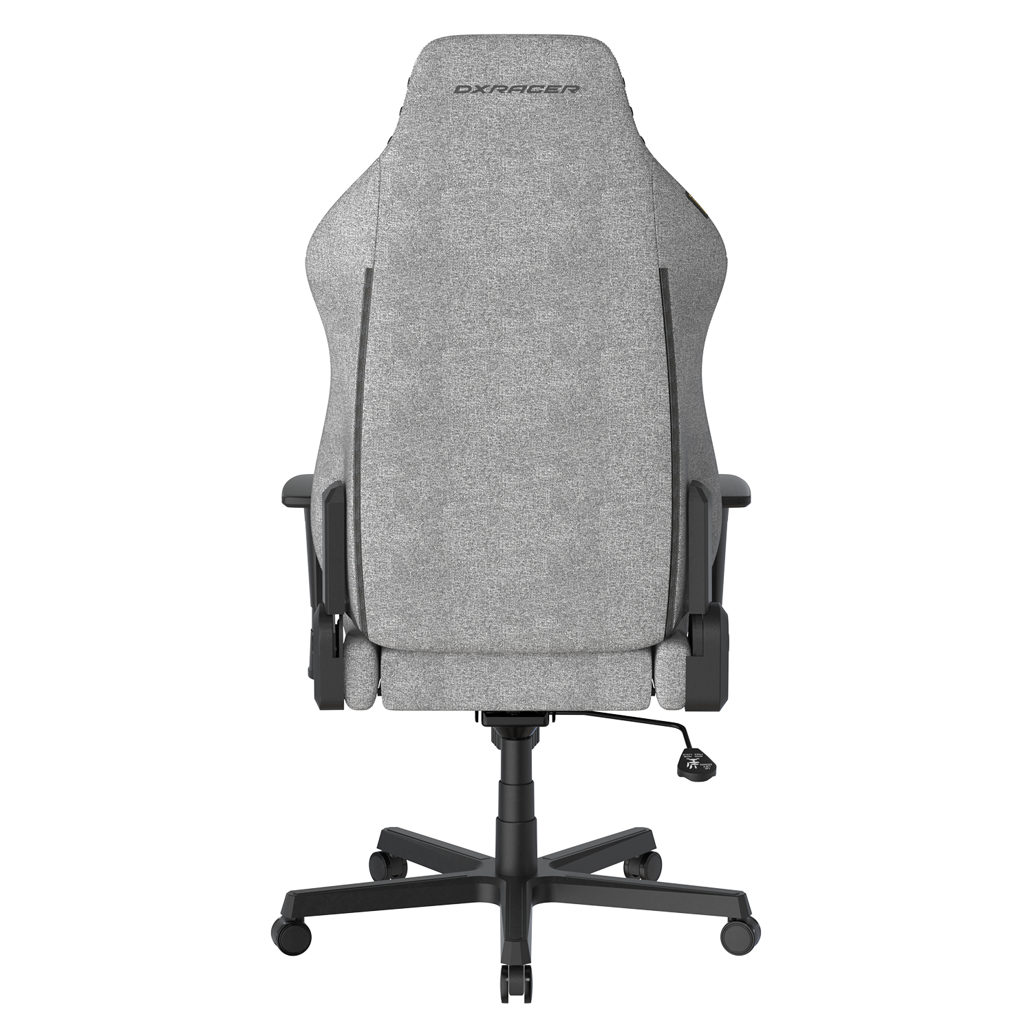 DXRacer Büro- & Gaming Stuhl, DRIFTING Serie, Grau, Stoffbezug + Nubukimitat