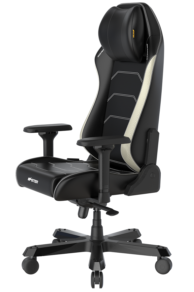 DXRacer MASTER Serie, schwarz-weiss/ A-Ware