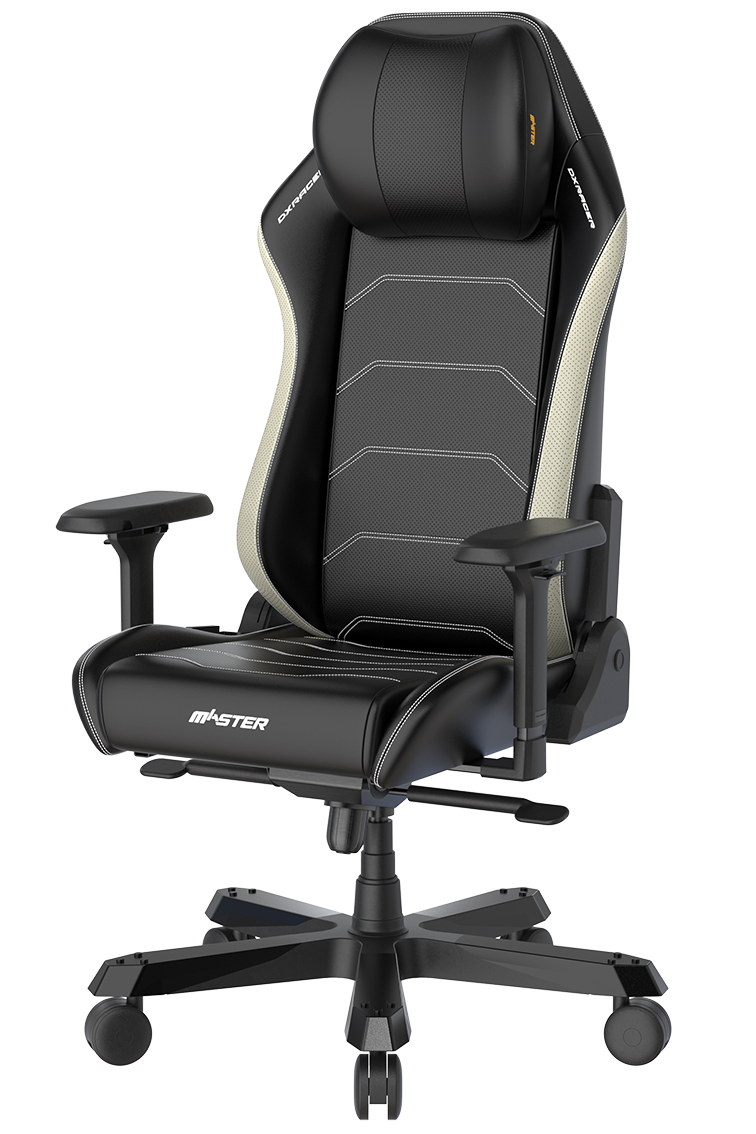 DXRacer MASTER Serie, schwarz-weiss/ A-Ware