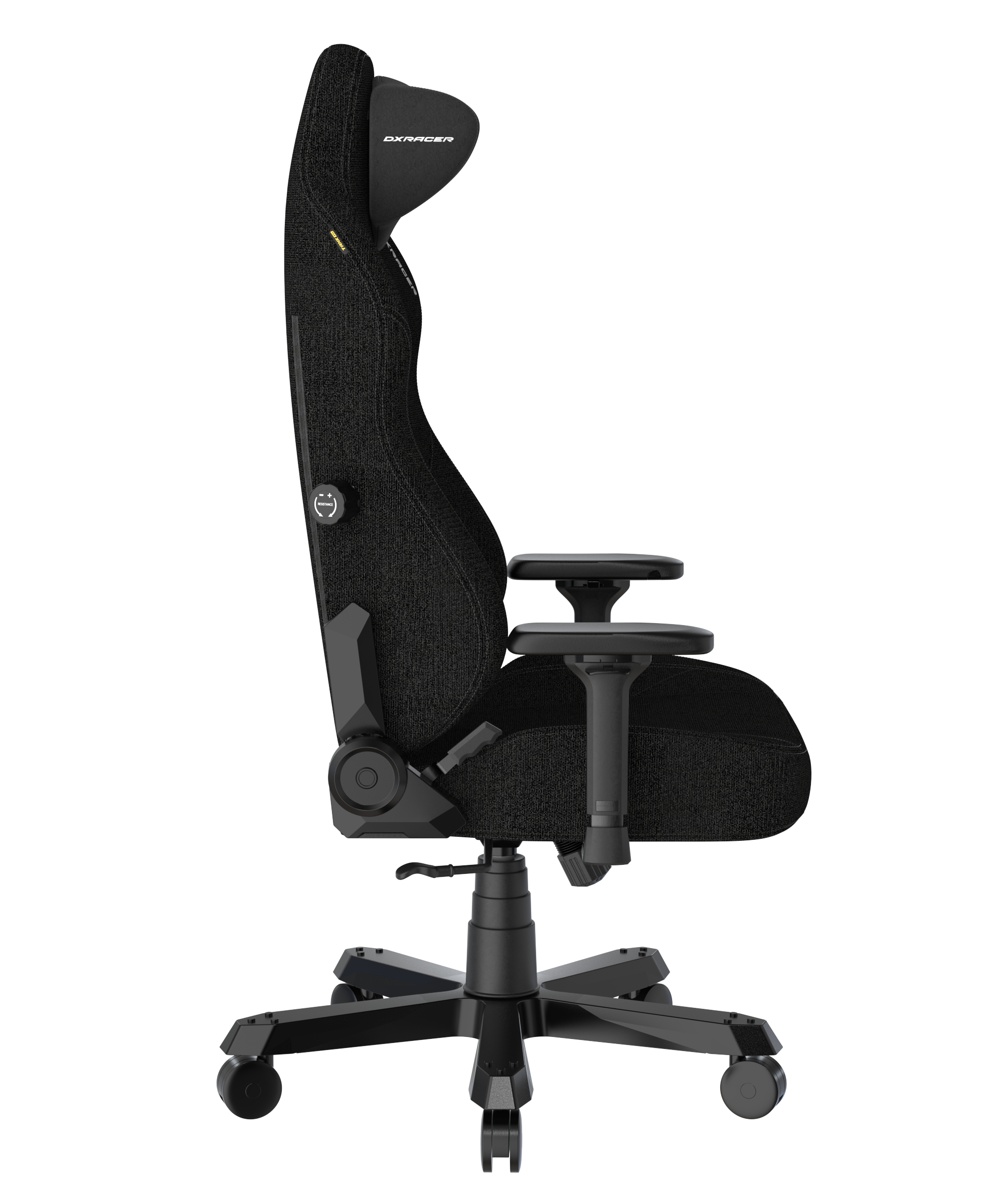 DXRacer XXL Büro- & Gaming Stuhl, TANK Serie-TK, 180 kg, Schwarz, Stoff / B-Ware