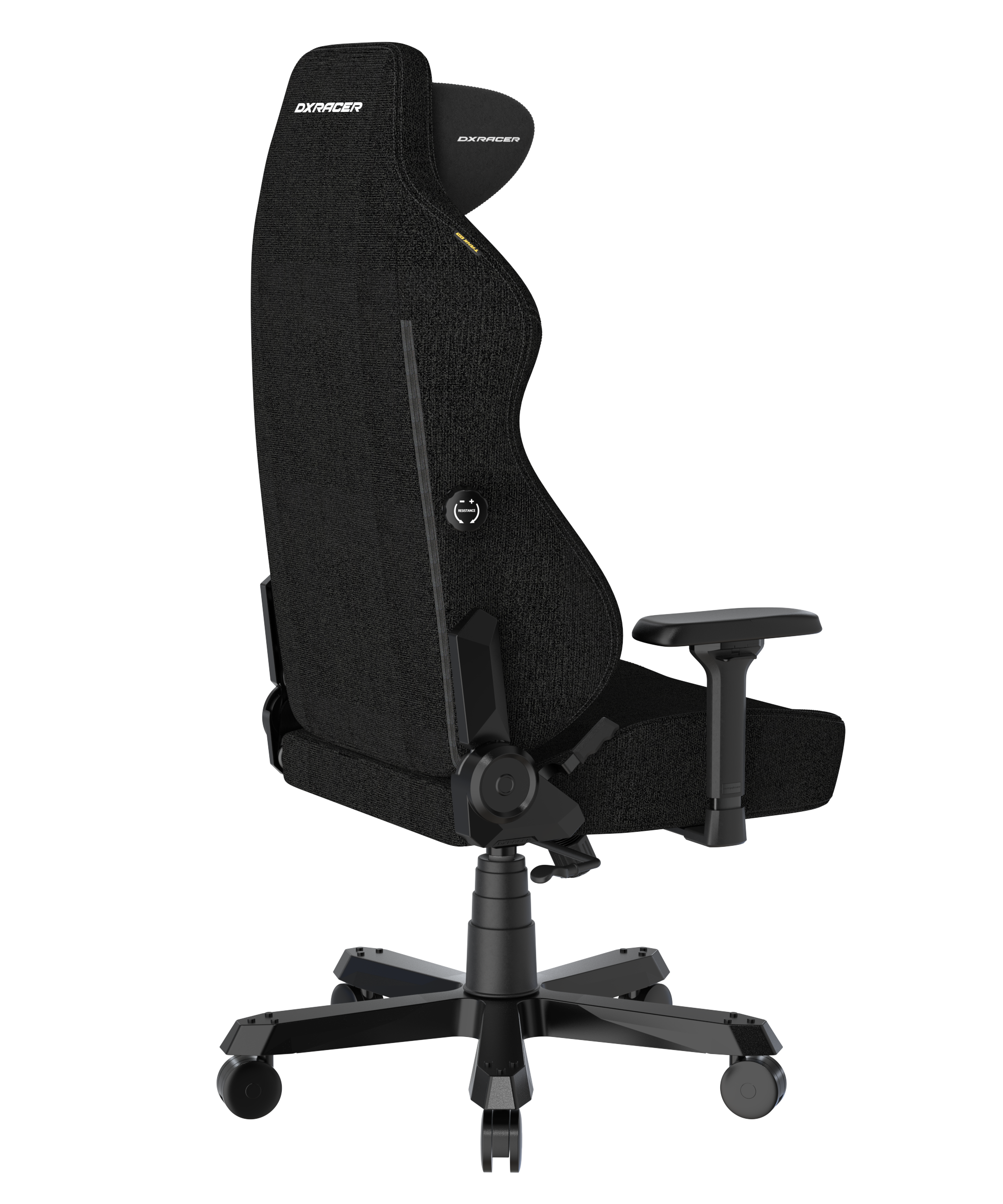 DXRacer XXL Büro- & Gaming Stuhl, TANK Serie-TK, 180 kg, Schwarz, Stoff / B-Ware