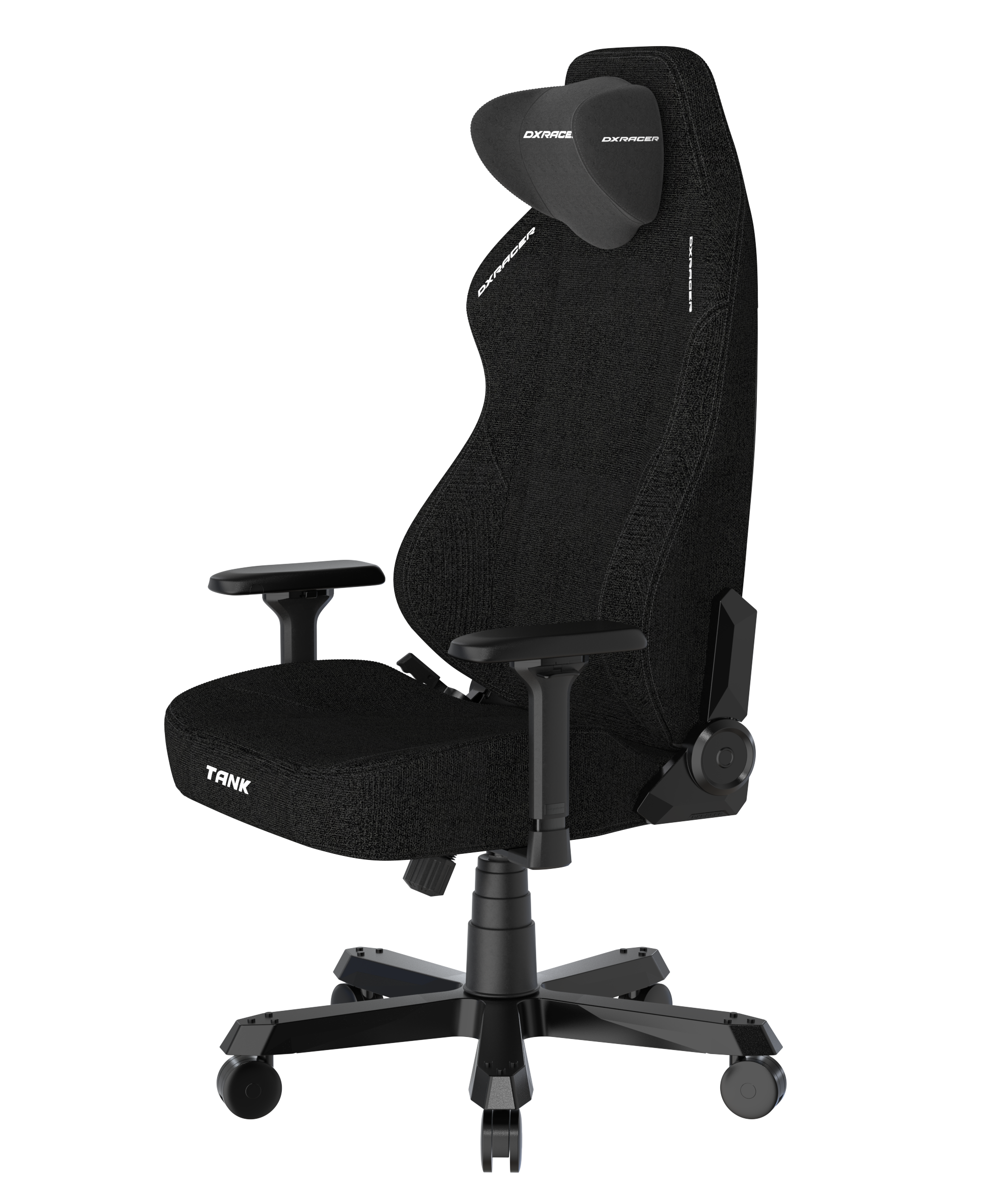 DXRacer XXL Büro- & Gaming Stuhl, TANK Serie-TK, 180 kg, Schwarz, Stoff / B-Ware