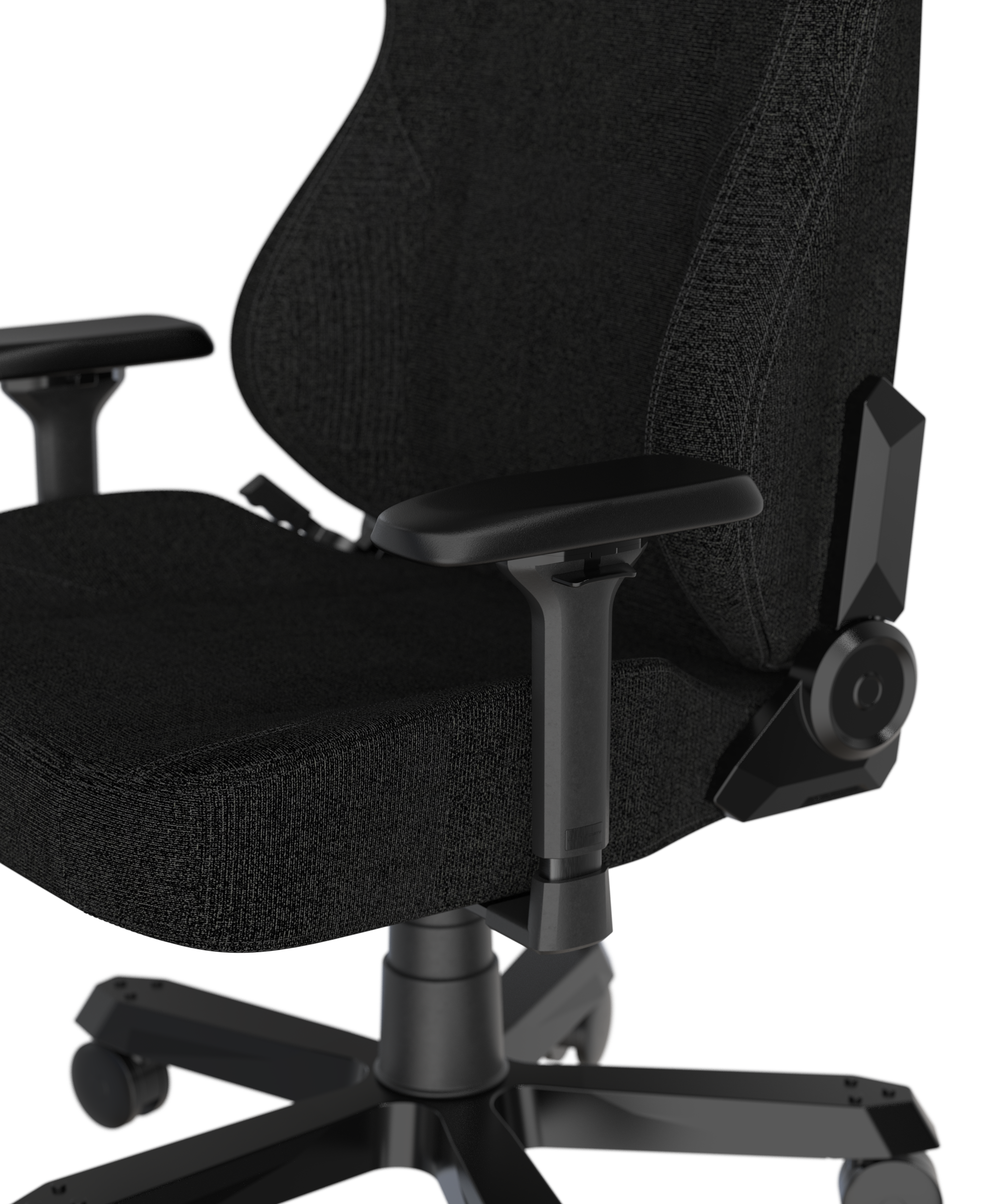 DXRacer XXL Büro- & Gaming Stuhl, TANK Serie-TK, 180 kg, Schwarz, Stoff / B-Ware