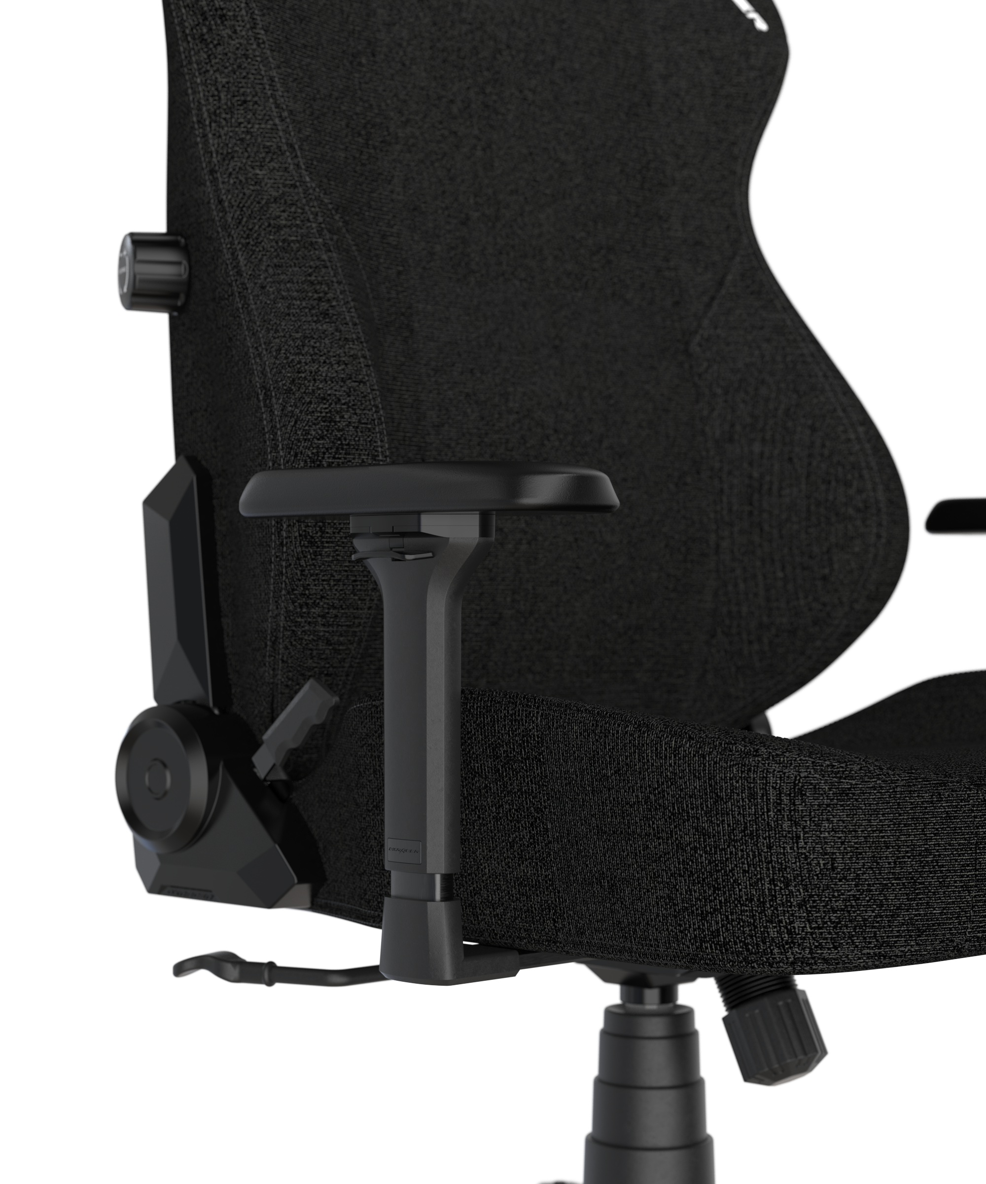 DXRacer XXL Büro- & Gaming Stuhl, TANK Serie-TK, 180 kg, Schwarz, Stoff / B-Ware
