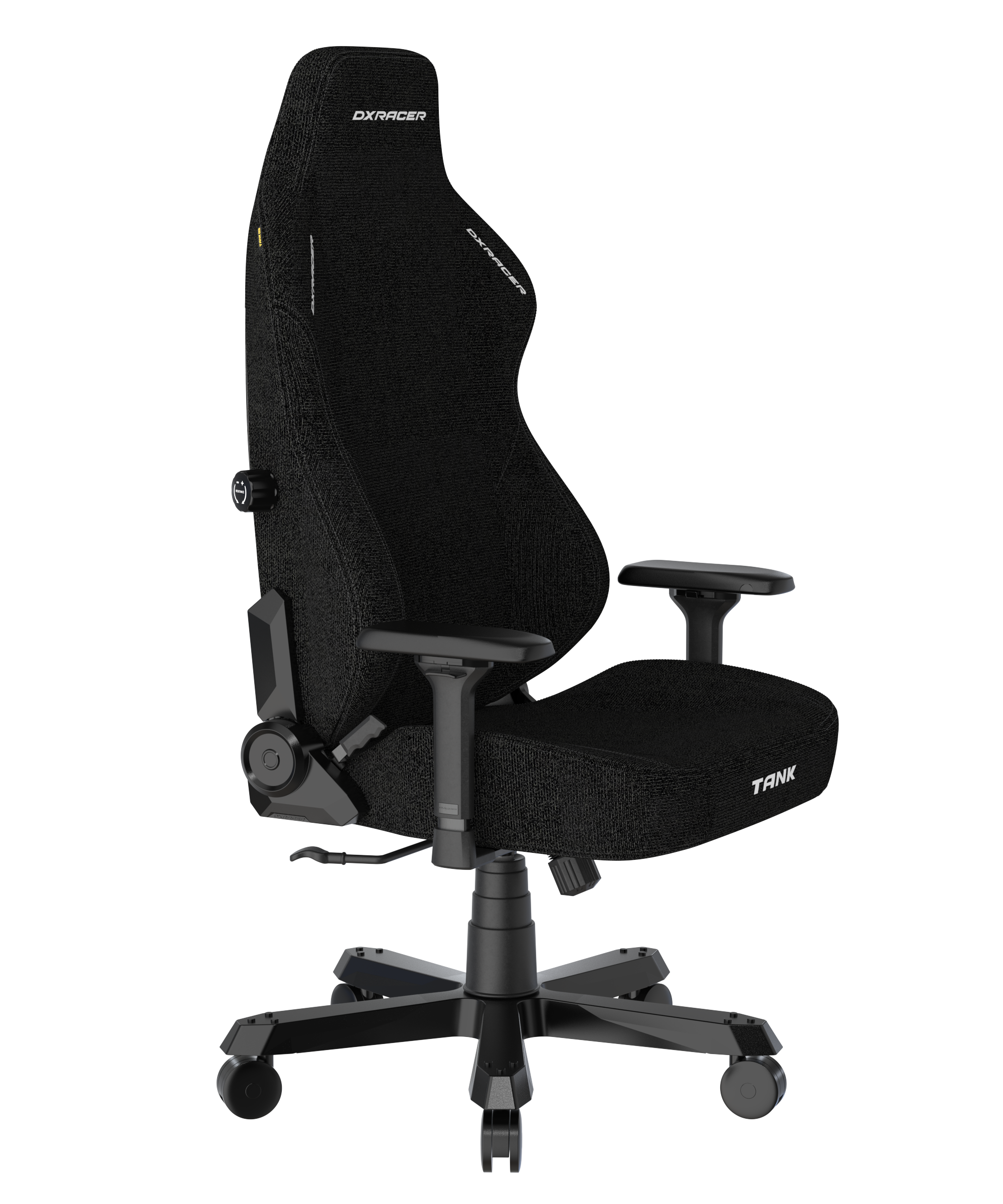 DXRacer XXL Büro- & Gaming Stuhl, TANK Serie-TK, 180 kg, Schwarz, Stoff / B-Ware