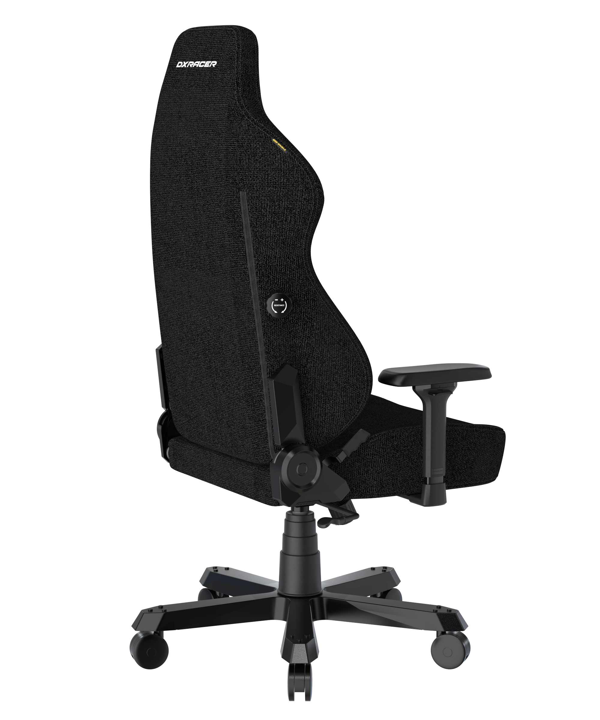 DXRacer XXL Büro- & Gaming Stuhl, TANK Serie-TK, 180 kg, Schwarz, Stoff / B-Ware