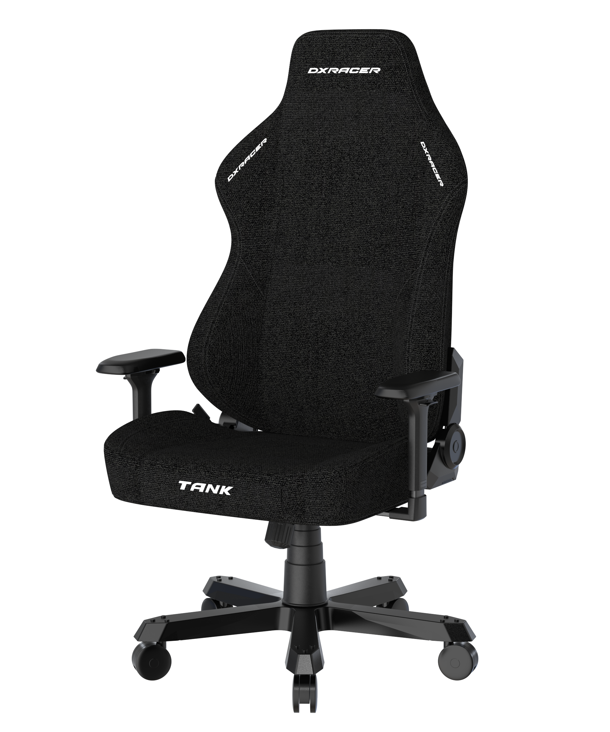 DXRacer XXL Büro- & Gaming Stuhl, TANK Serie-TK, 180 kg, Schwarz, Stoff / B-Ware
