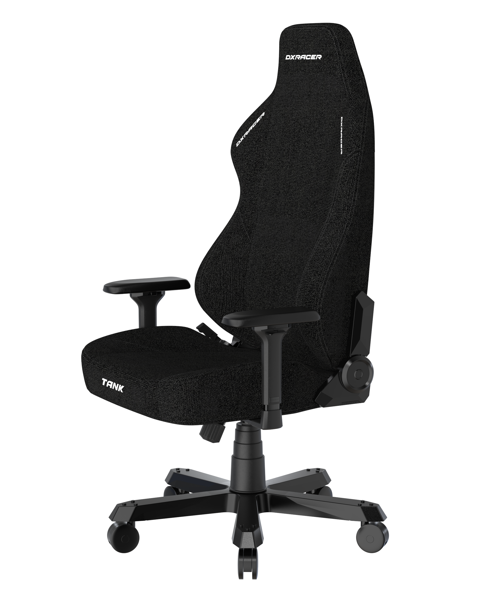 DXRacer XXL Büro- & Gaming Stuhl, TANK Serie-TK, 180 kg, Schwarz, Stoff / B-Ware