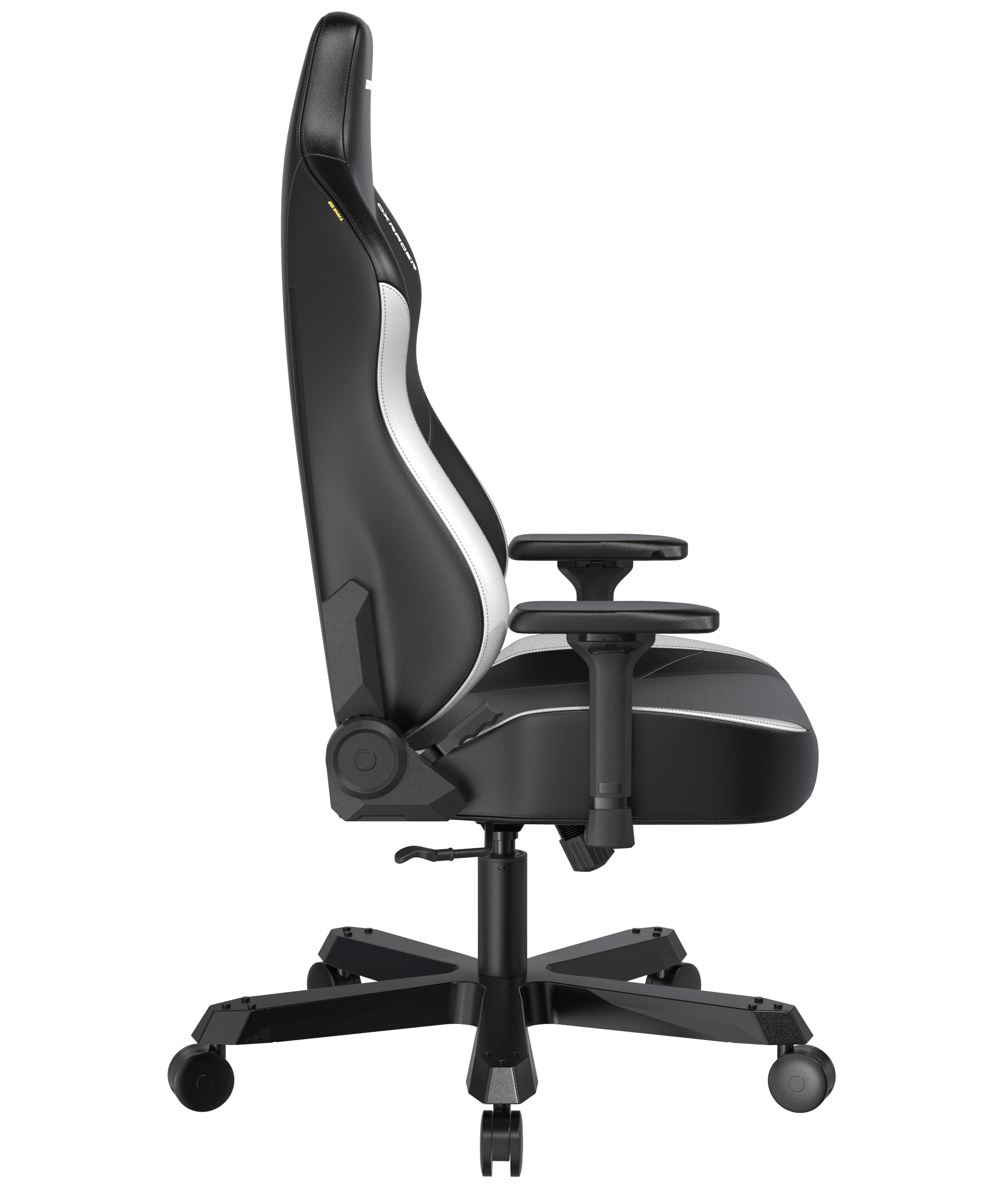 DXRacer XXL Büro- & Gaming Stuhl, TANK Serie-TM, 180 kg, Schwarz-Weiß, Kunstleder / B-Ware