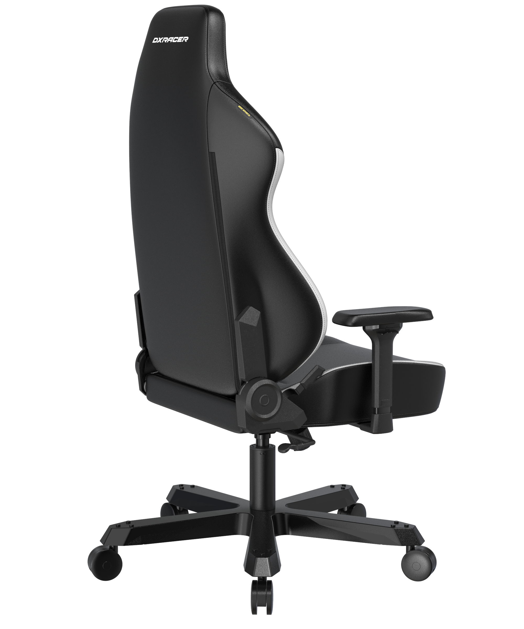 DXRacer XXL Büro- & Gaming Stuhl, TANK Serie-TM, 180 kg, Schwarz-Weiß, Kunstleder / B-Ware