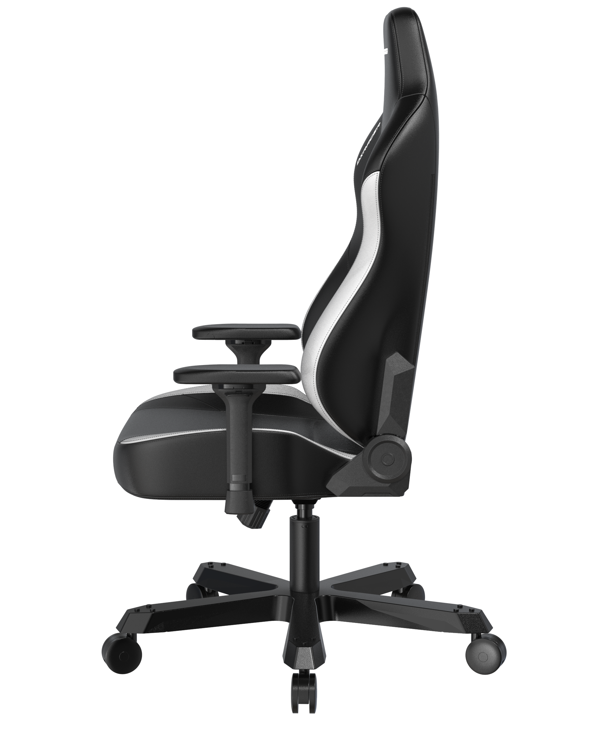 DXRacer XXL Büro- & Gaming Stuhl, TANK Serie-TM, 180 kg, Schwarz-Weiß, Kunstleder / B-Ware
