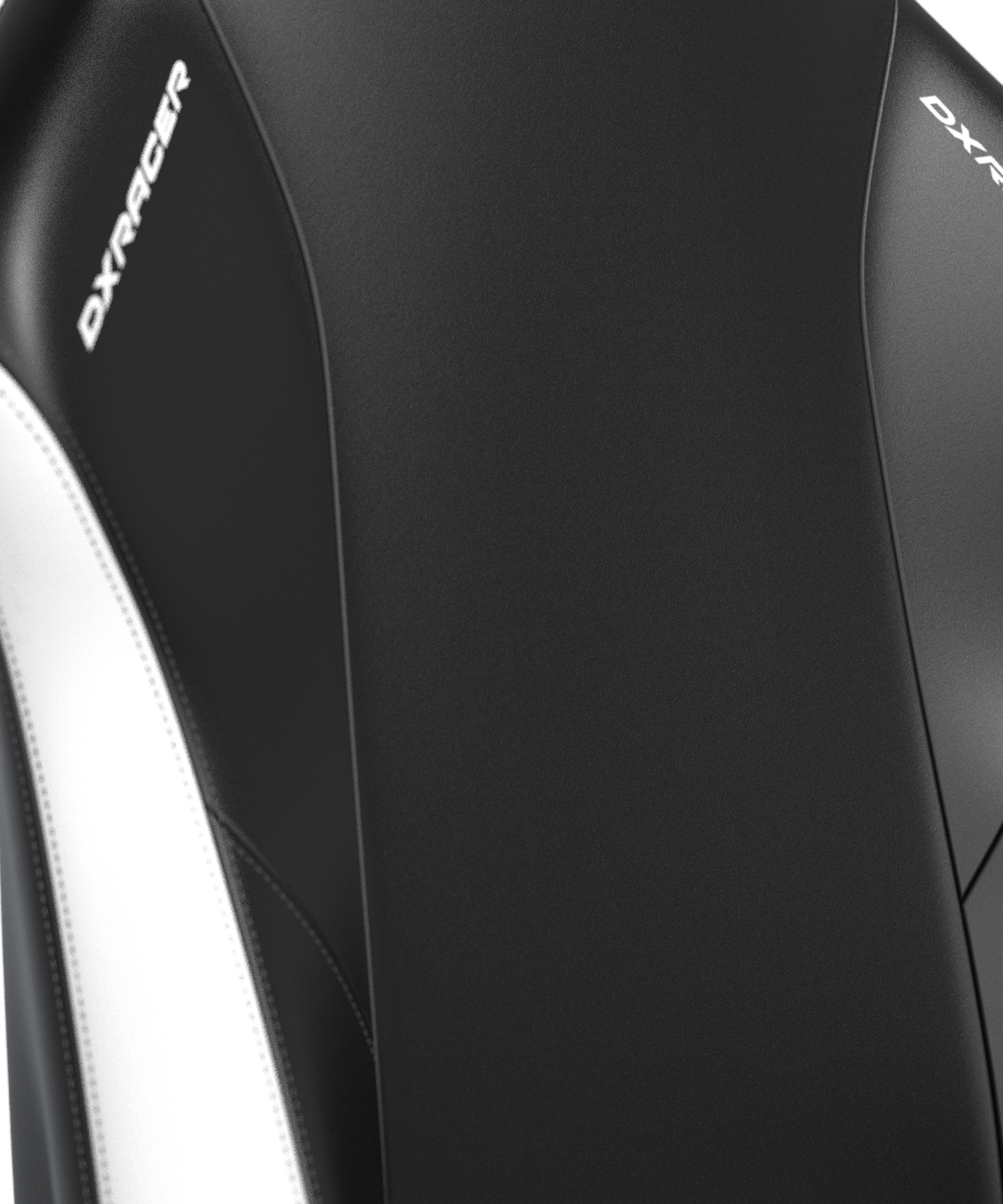 DXRacer XXL Büro- & Gaming Stuhl, TANK Serie-TM, 180 kg, Schwarz-Weiß, Kunstleder / B-Ware
