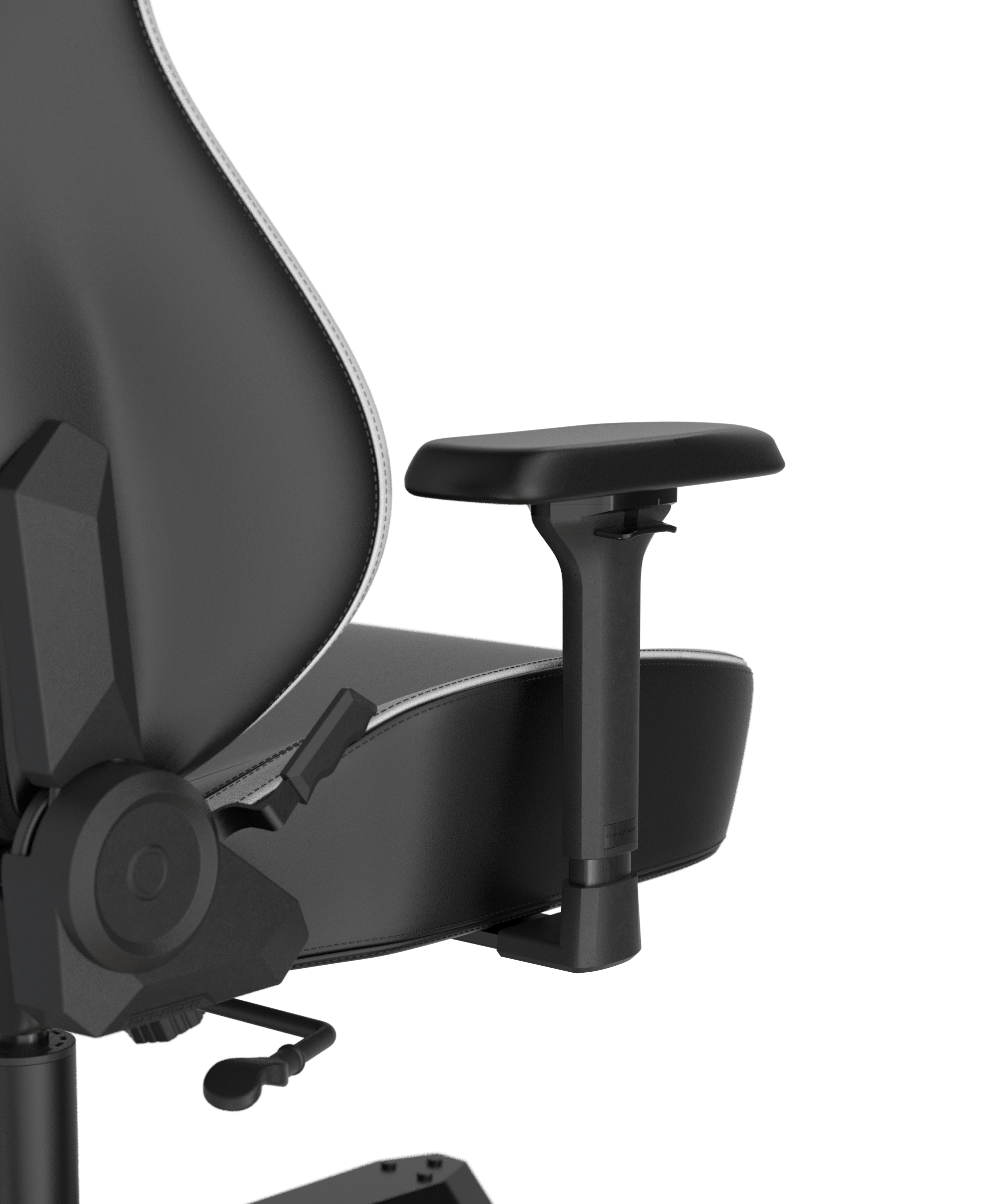 DXRacer XXL Büro- & Gaming Stuhl, TANK Serie-TM, 180 kg, Schwarz-Weiß, Kunstleder / B-Ware