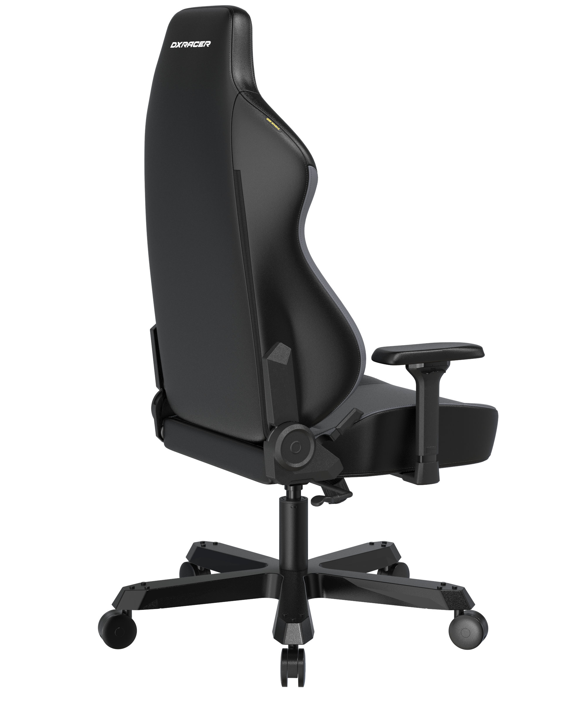 DXRacer XXL Büro- & Gaming Stuhl, TANK Serie-TM, 180 kg, Schwarz-Grau, Kunstleder / B-Ware