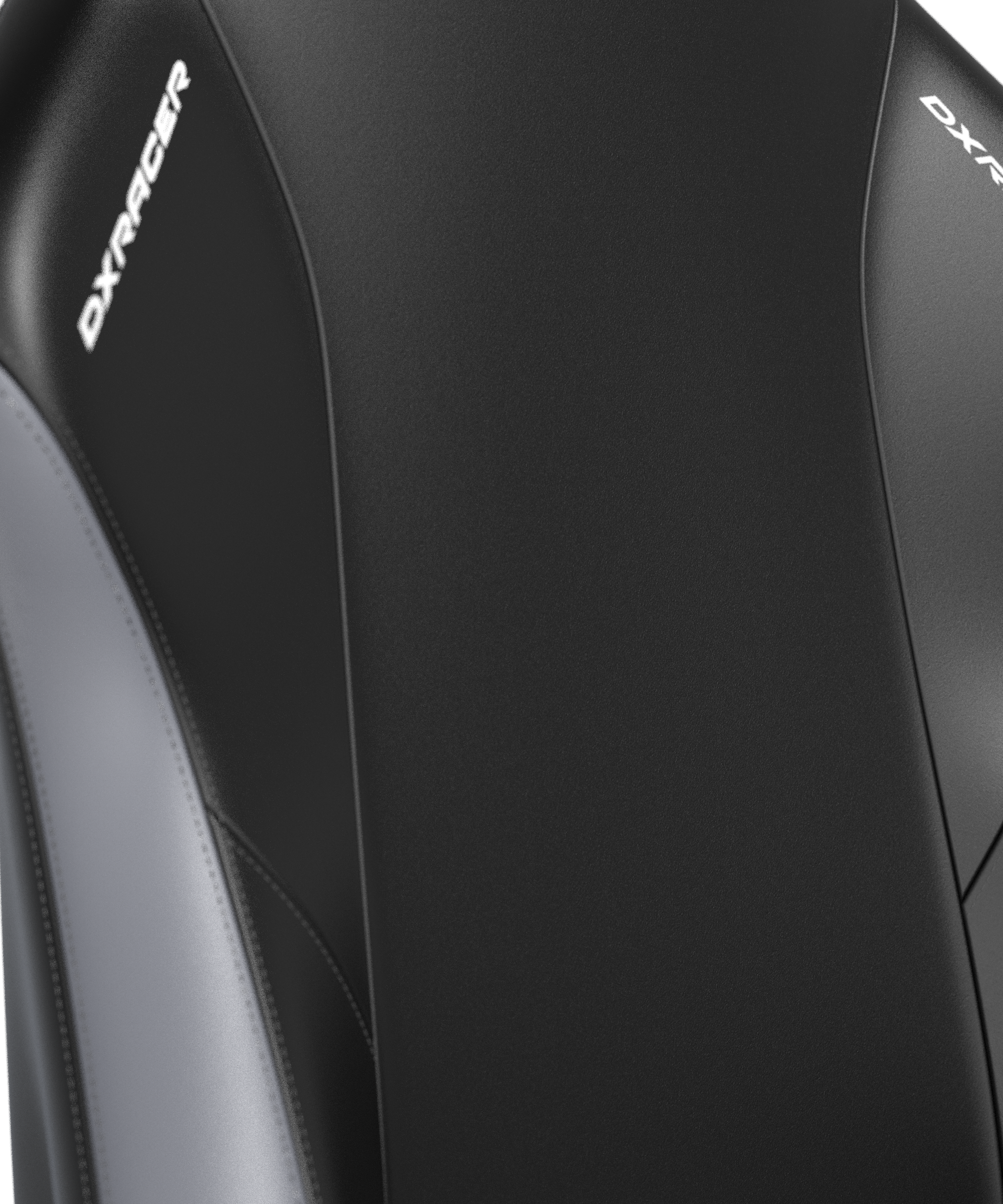 DXRacer XXL Büro- & Gaming Stuhl, TANK Serie-TM, 180 kg, Schwarz-Grau, Kunstleder / B-Ware
