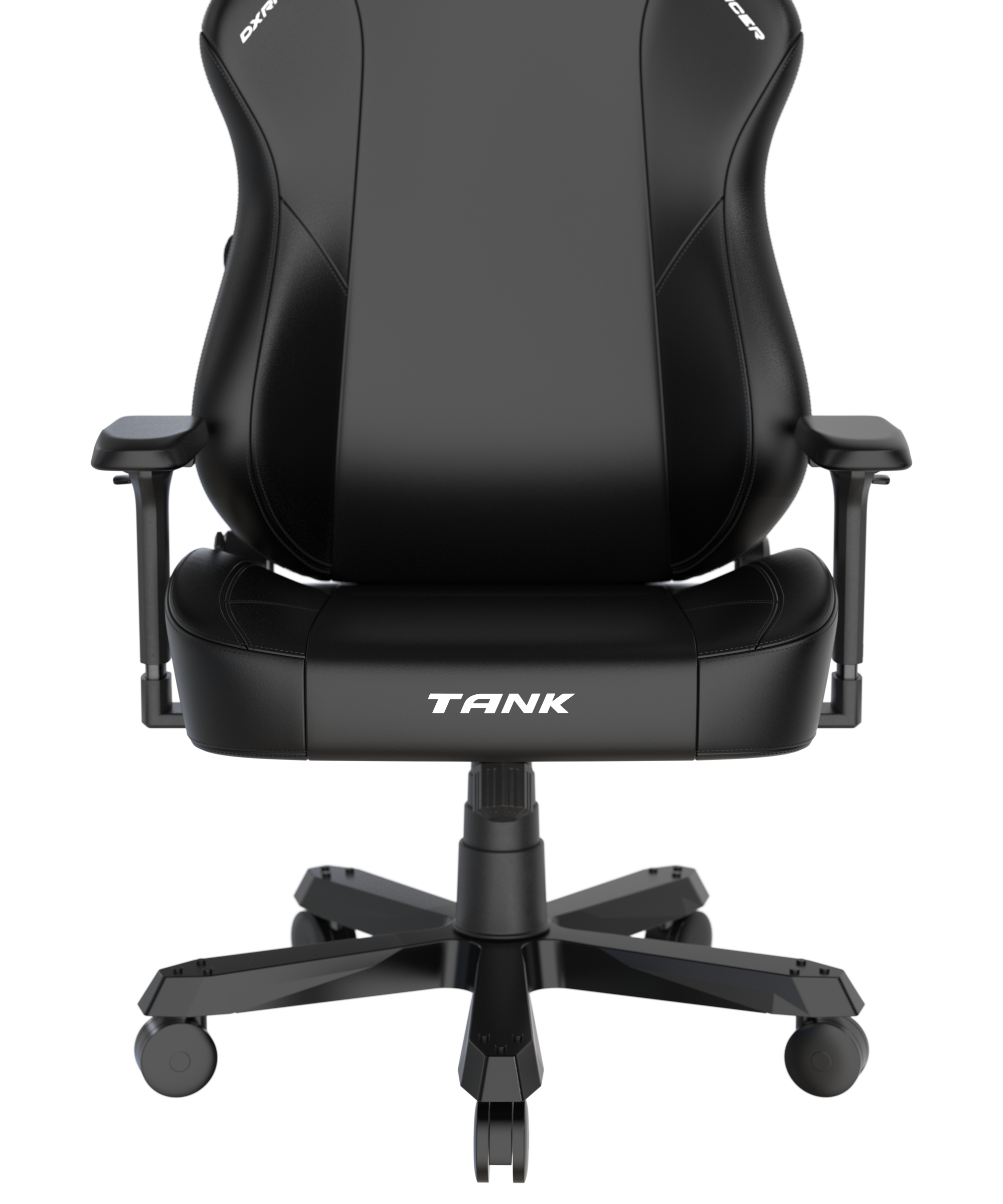 DXRacer XXL Büro- & Gaming Stuhl, TANK Serie-TK, 180 kg, Schwarz, Kunstleder