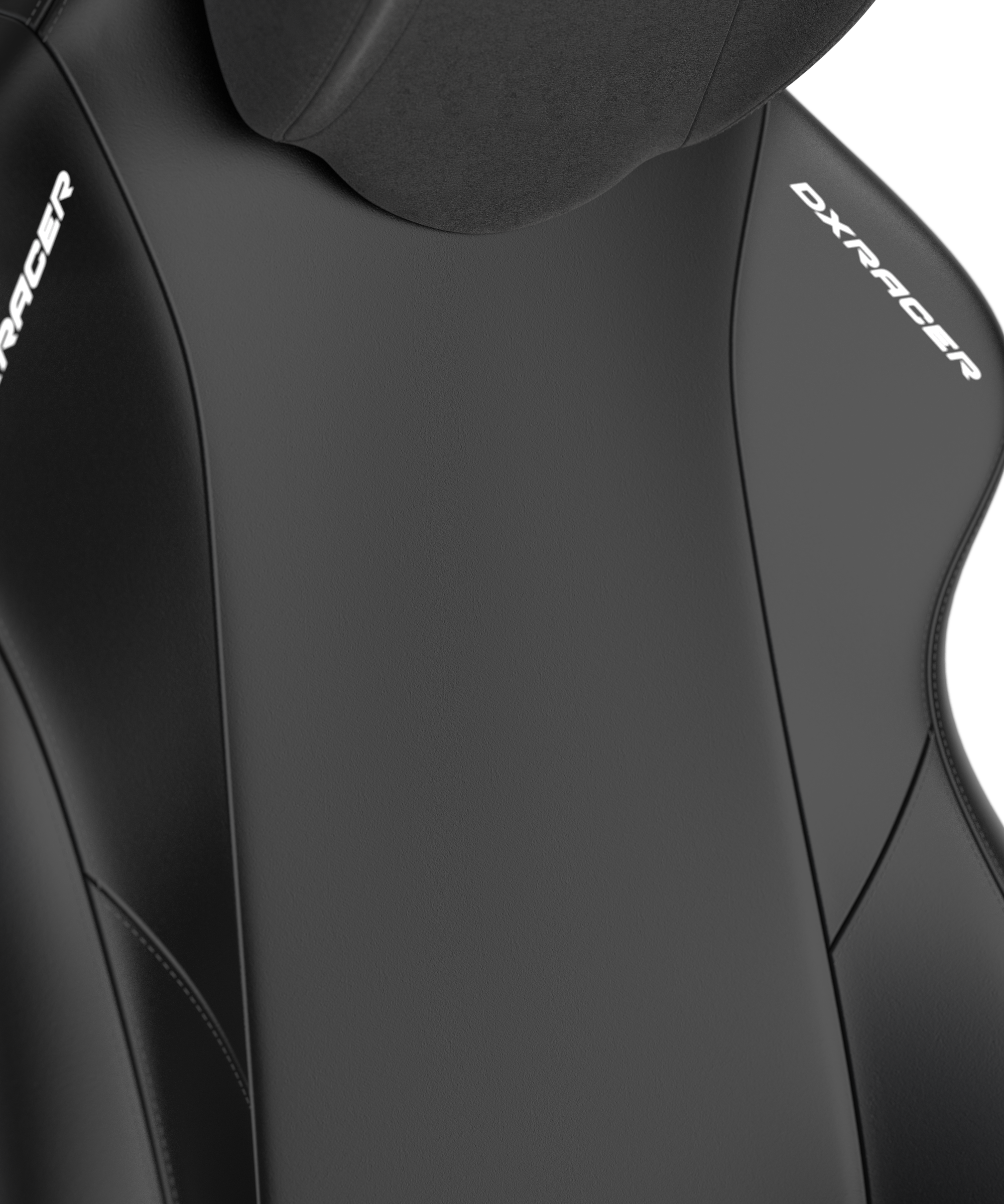 DXRacer XXL Büro- & Gaming Stuhl, TANK Serie-TK, 180 kg, Schwarz, Kunstleder