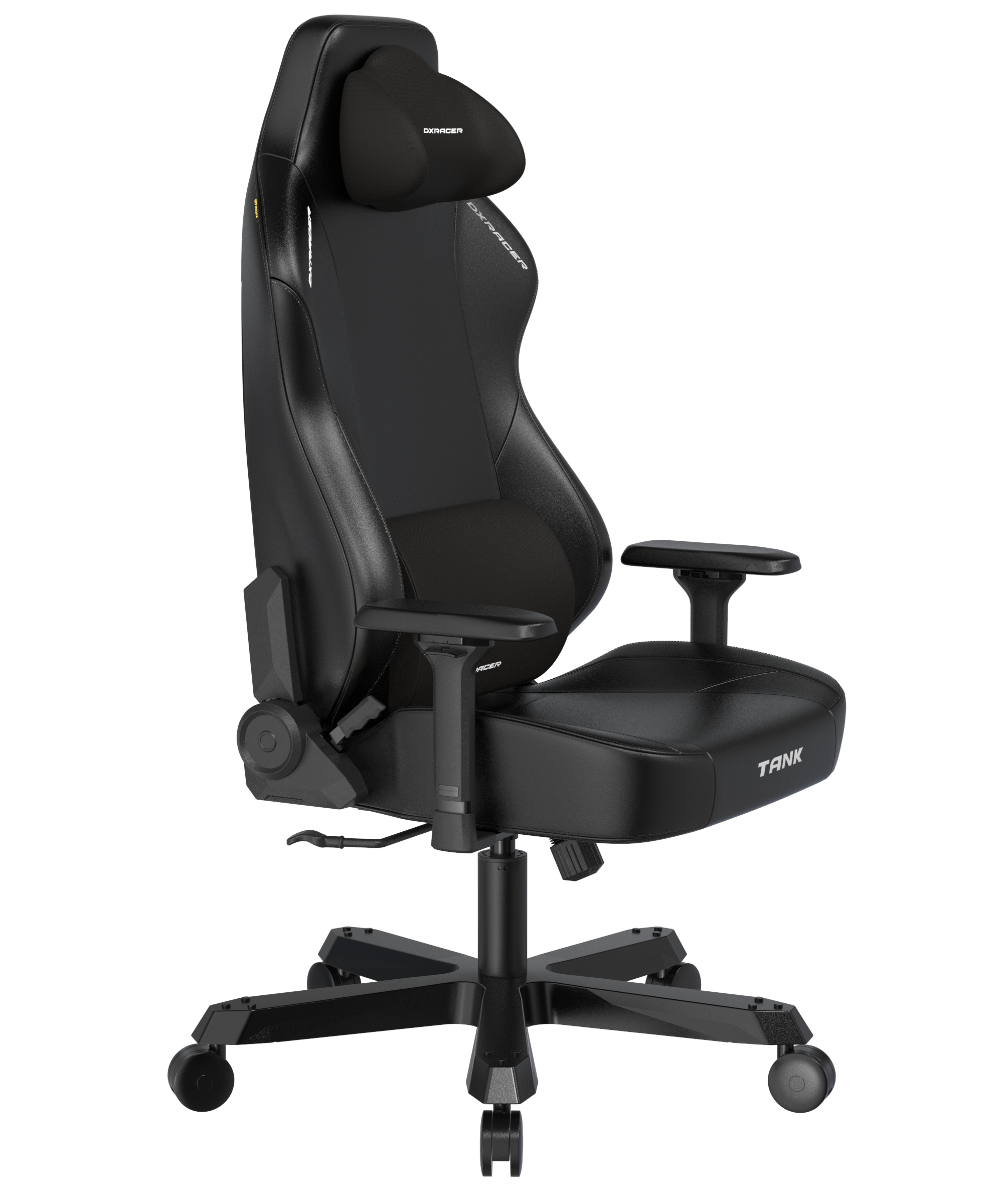 DXRacer XXL Büro- & Gaming Stuhl, TANK Serie-TM, 180 kg, Schwarz, Kunstleder